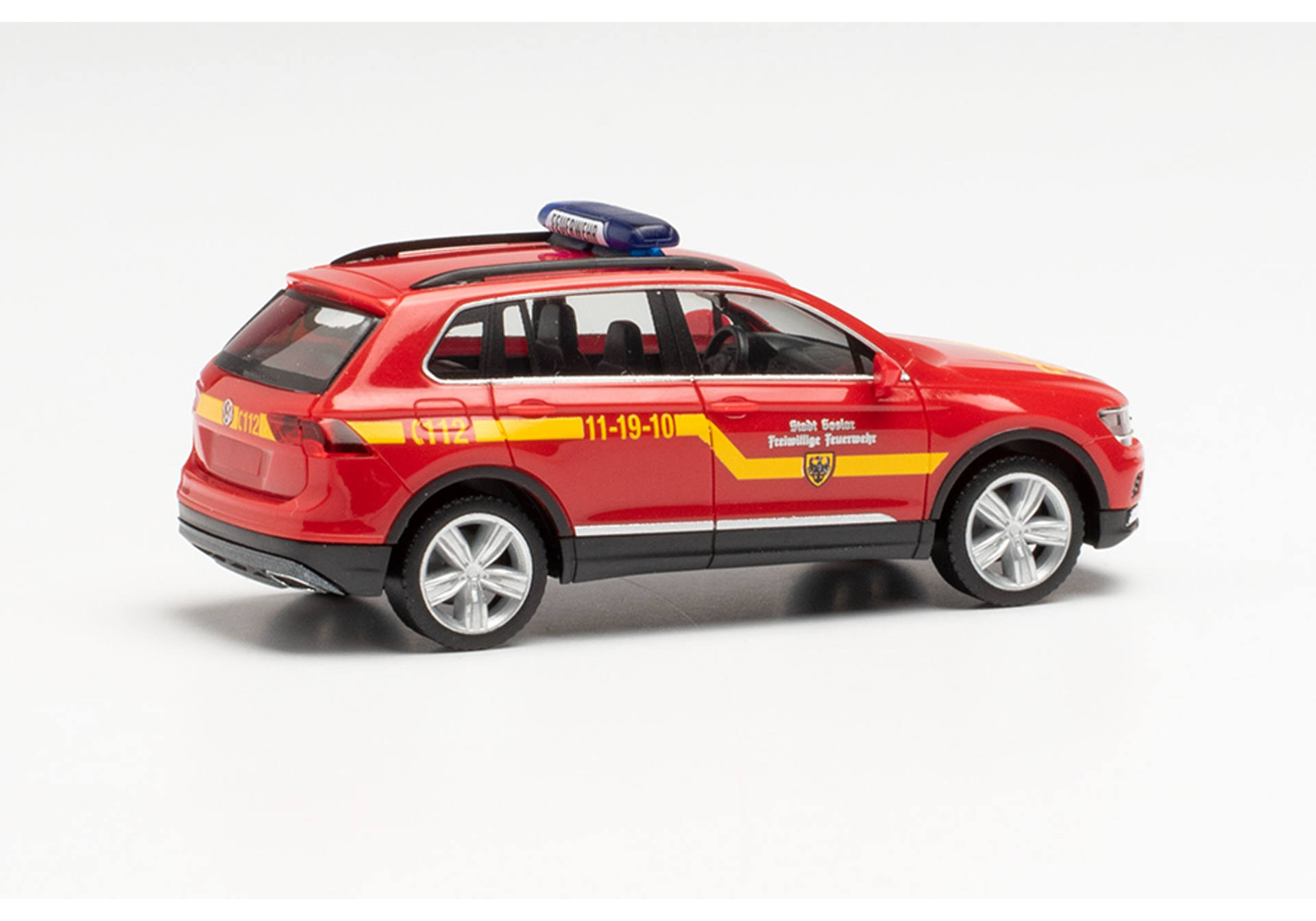 Volkswagen (VW) Tiguan command vehicle ambulance "Fire brigade Goslar"