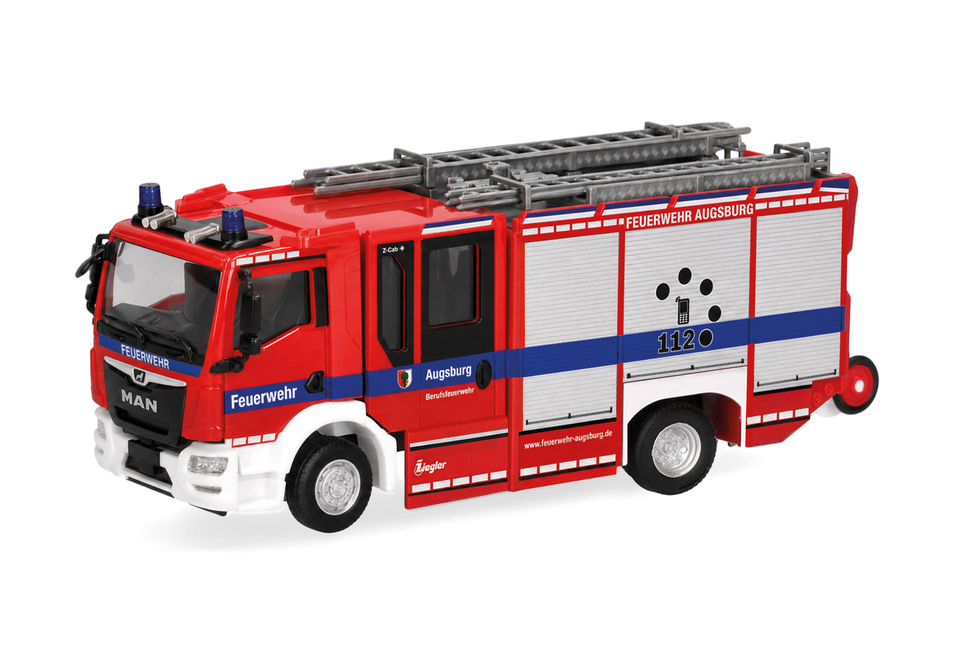 fire engine, toy, red, ladder, truck