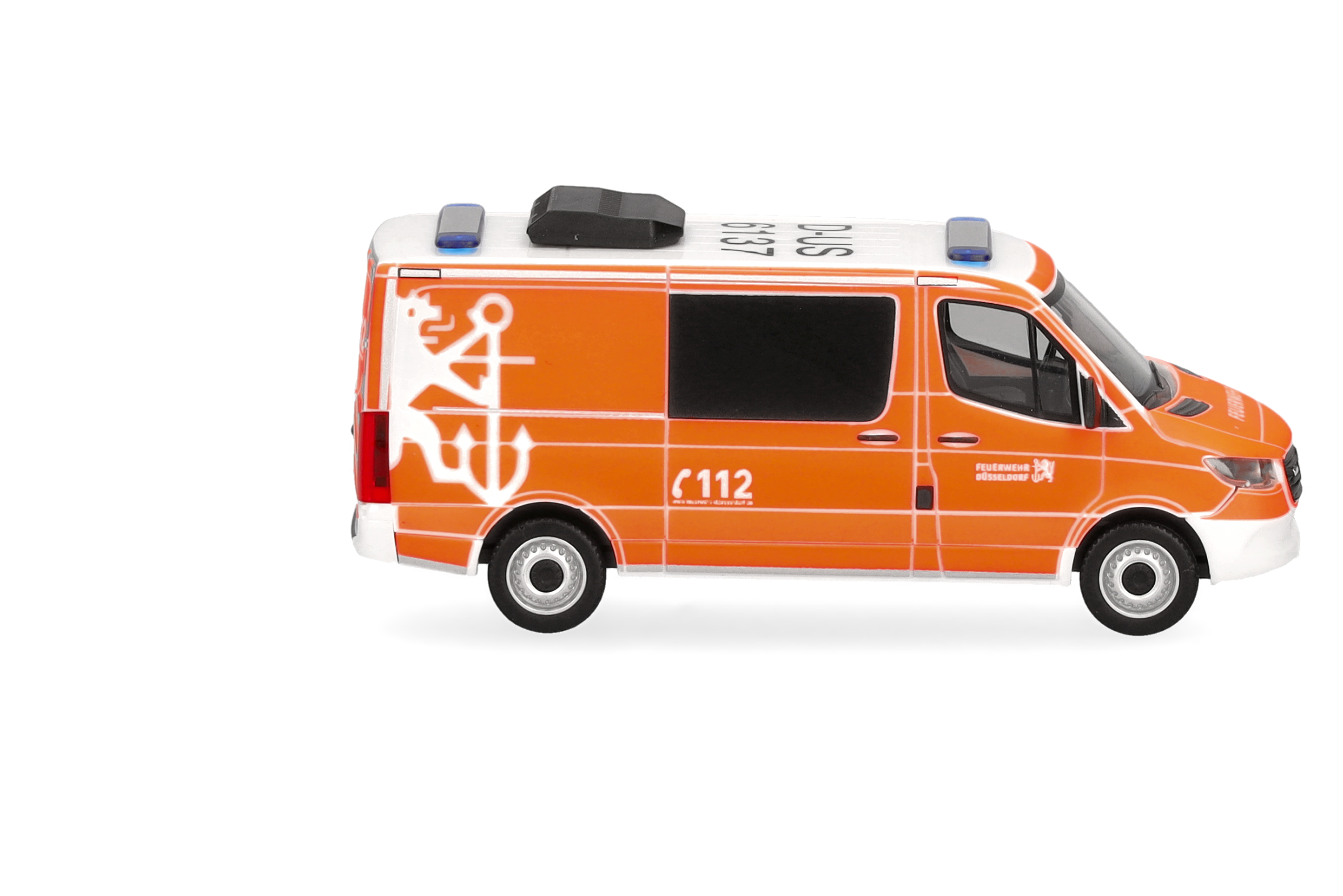 ambulance, emergency vehicle,  van, orange, toy model