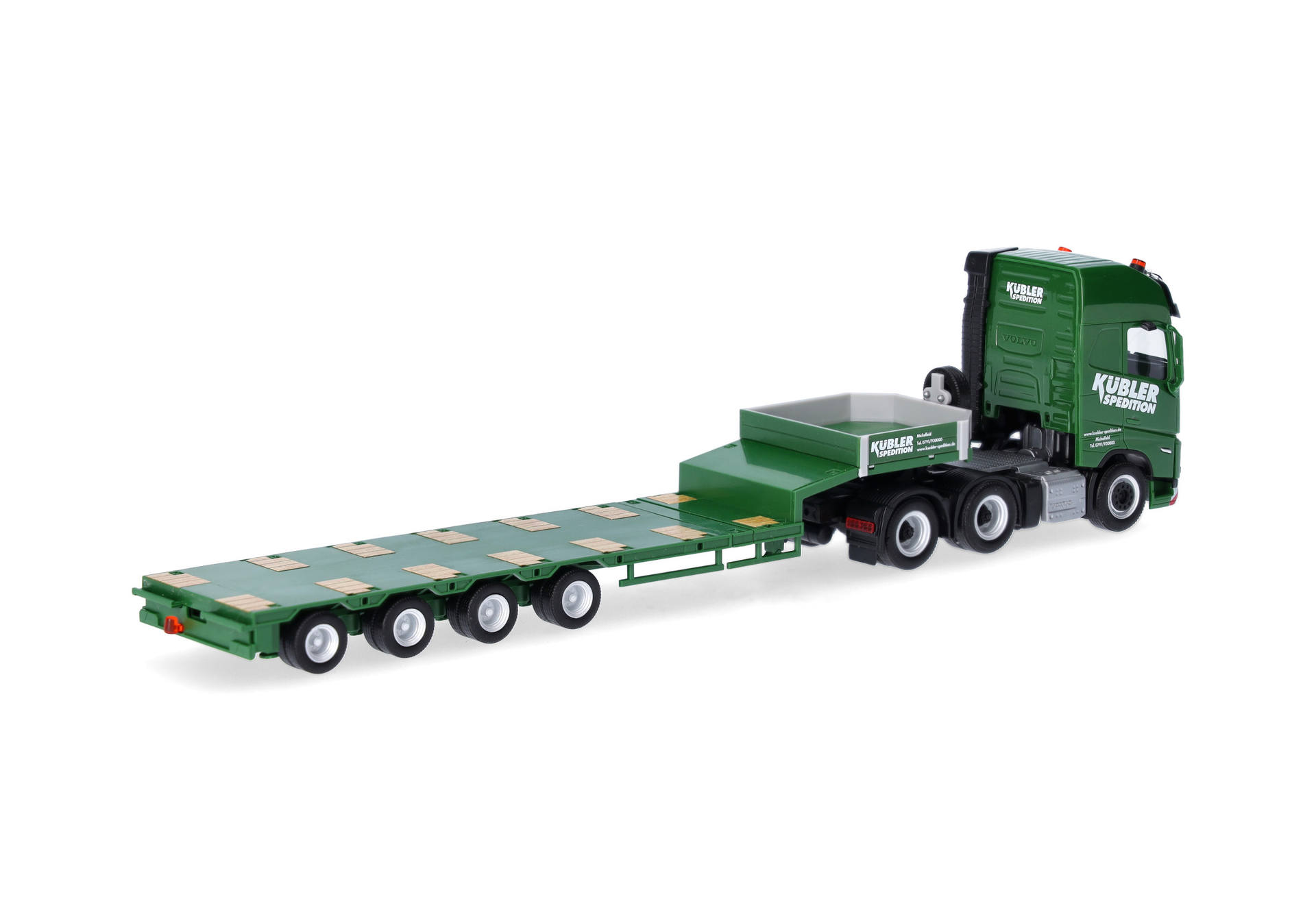 Volvo FH GL XL 2020 Semitieflade-Sattelzug "Kübler"