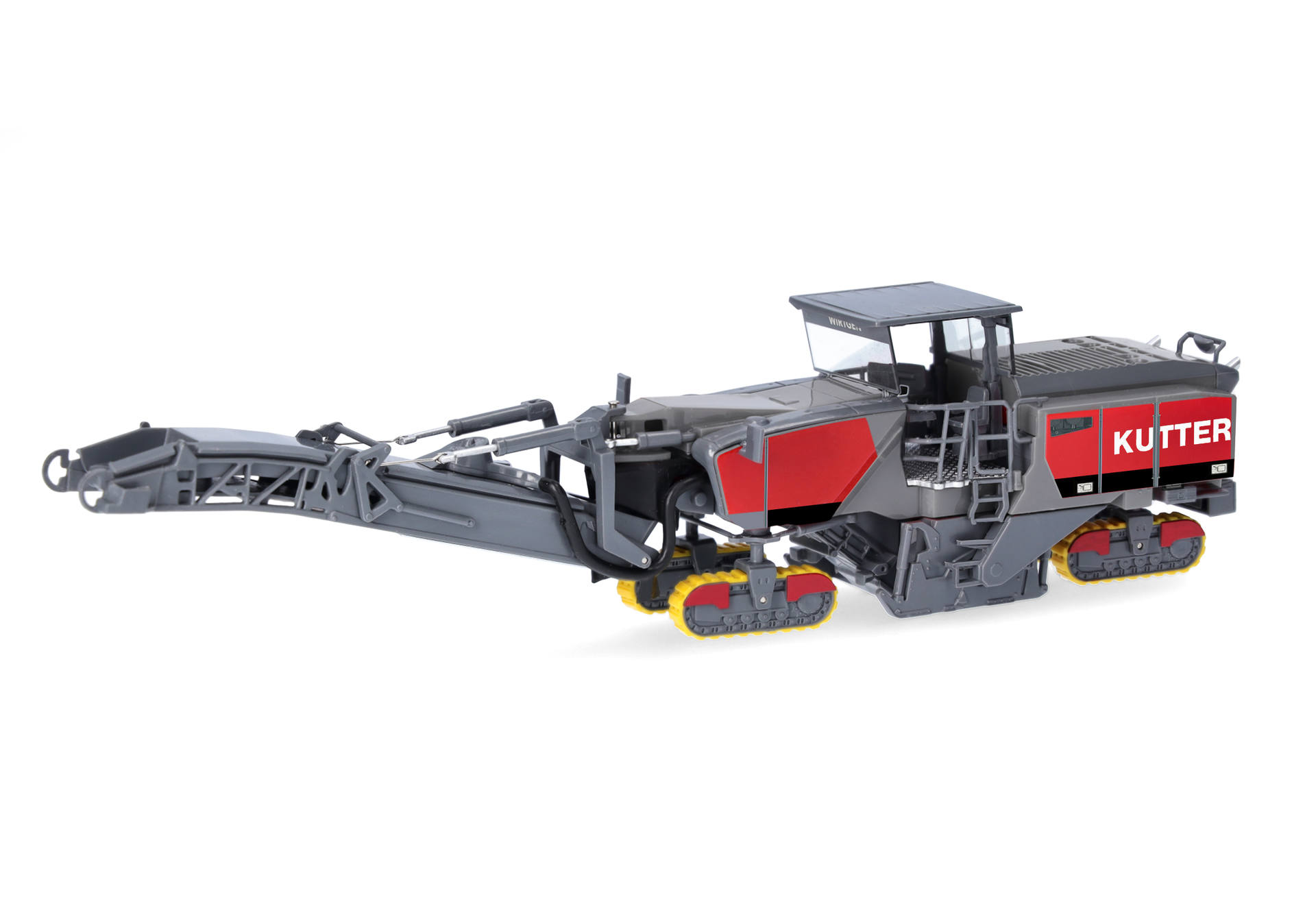 ernteverarbeiten, Getreideernte, rot, Gespannter, Spielzeug, Ernter, Maschine, Gelebt| tracked, rote Akzente, Vorderer Anbau