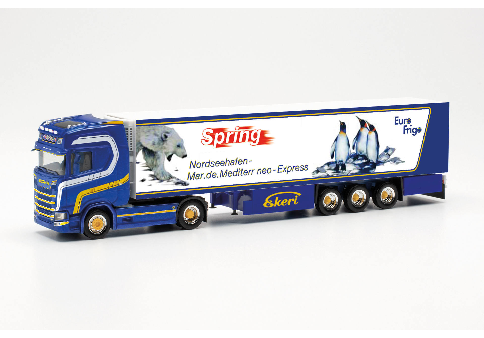 Scania CS 20 HD semitrailer truck