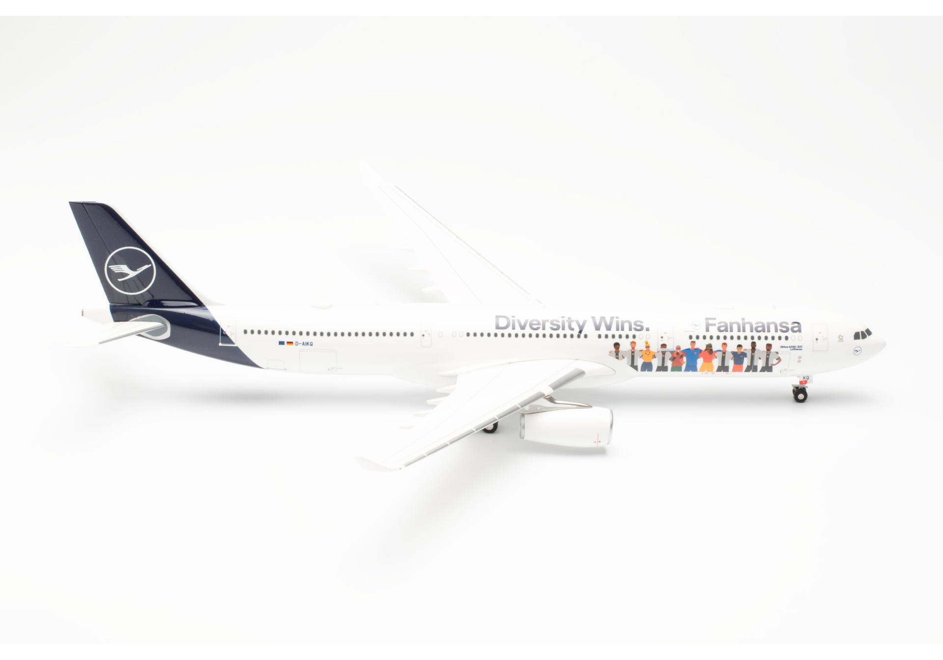 Lufthansa Airbus A330-300 "Fanhansa - Diversity Wins" - D-AIKQ