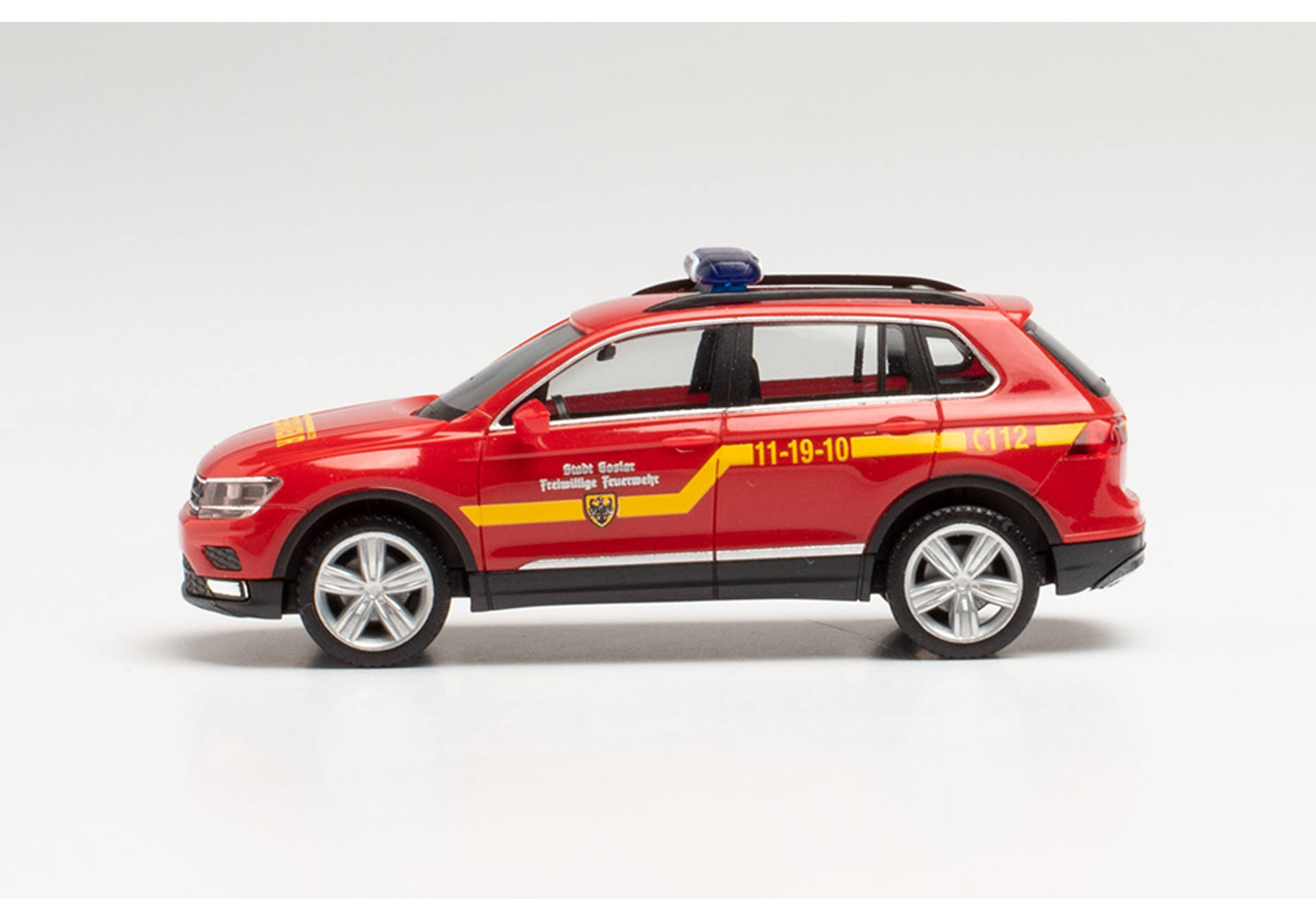 Volkswagen (VW) Tiguan command vehicle ambulance "Fire brigade Goslar"
