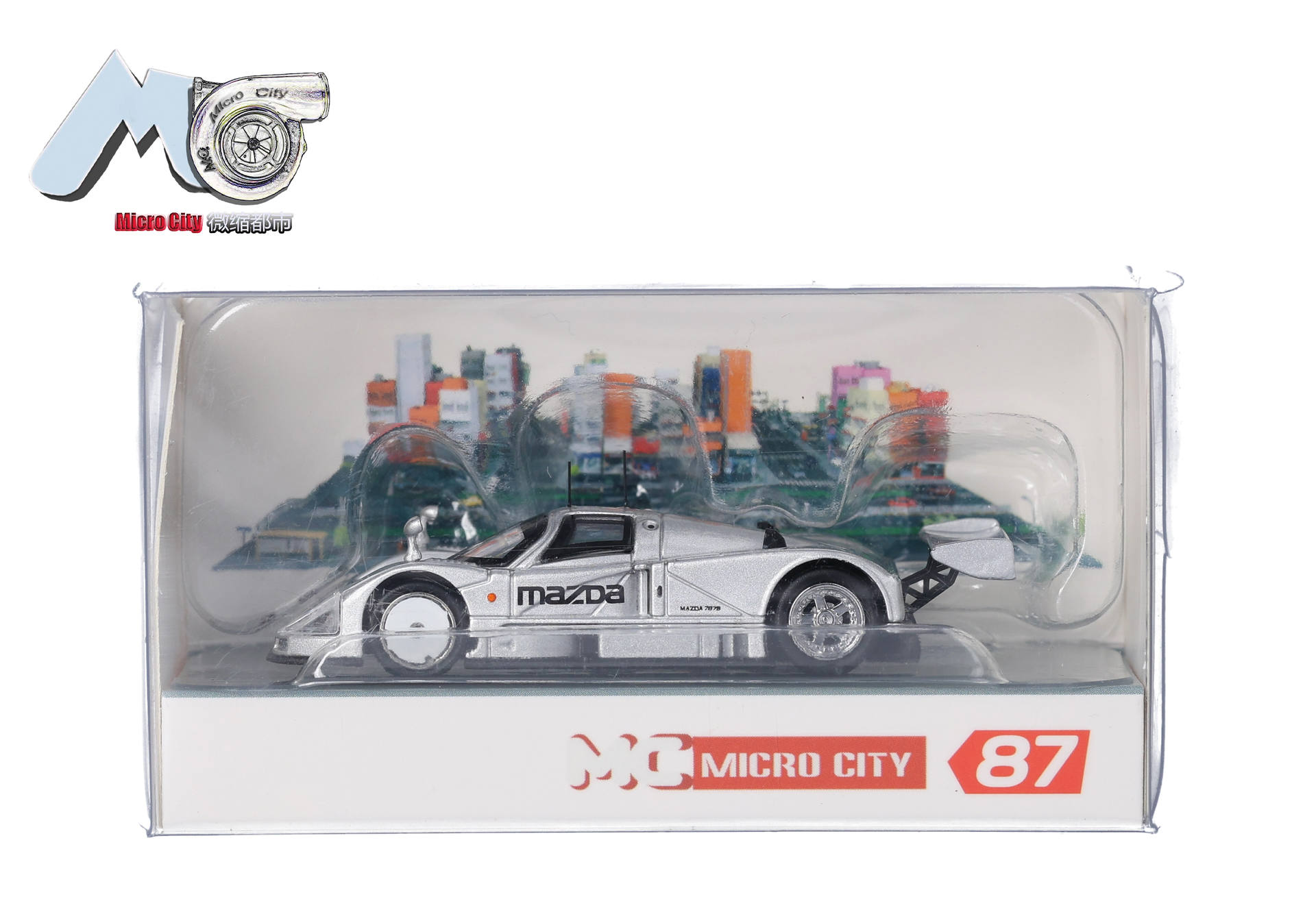 toy, diecast, car, Mazda, silver