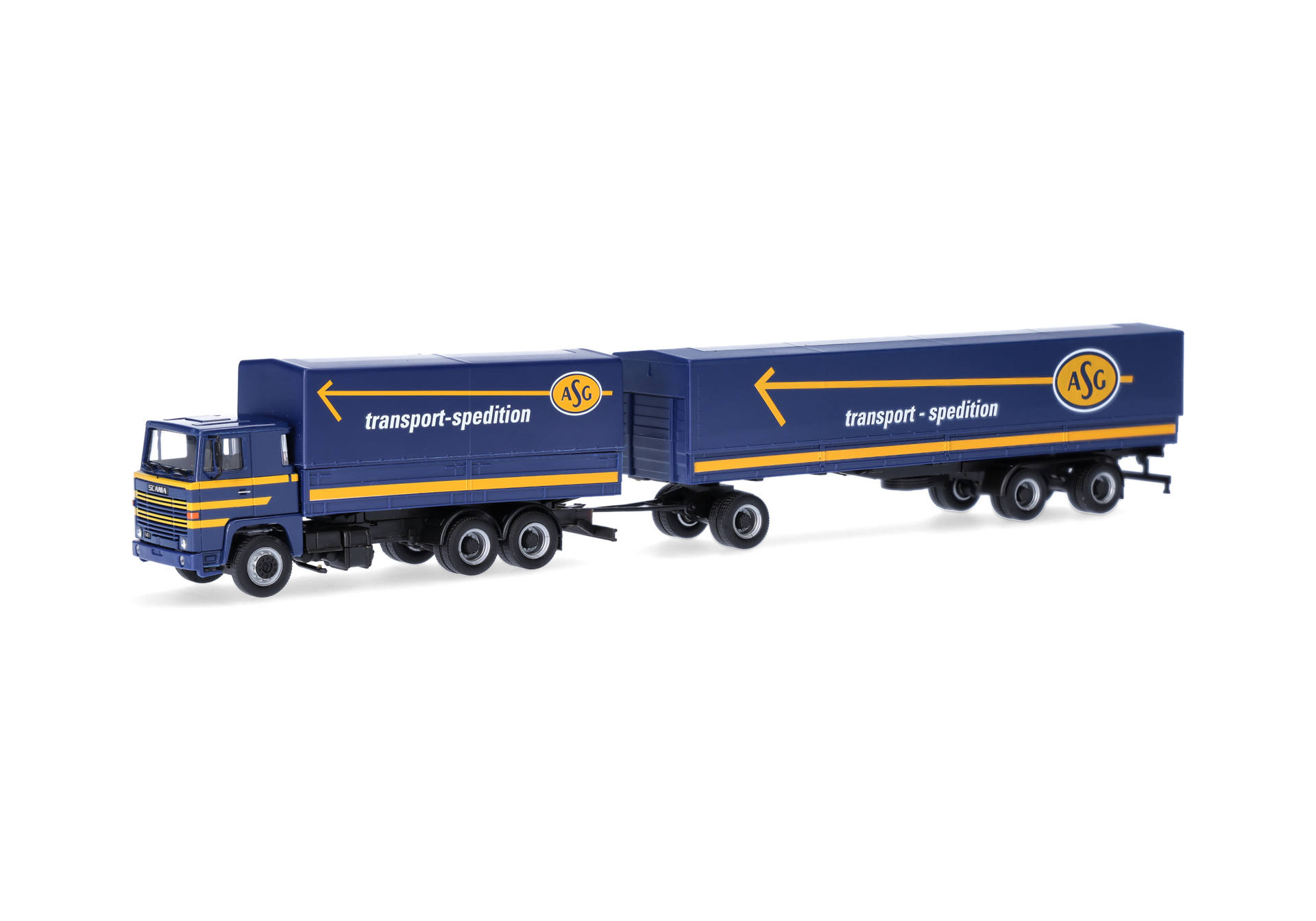 toy, truck, trailer, blue, semi-trailer