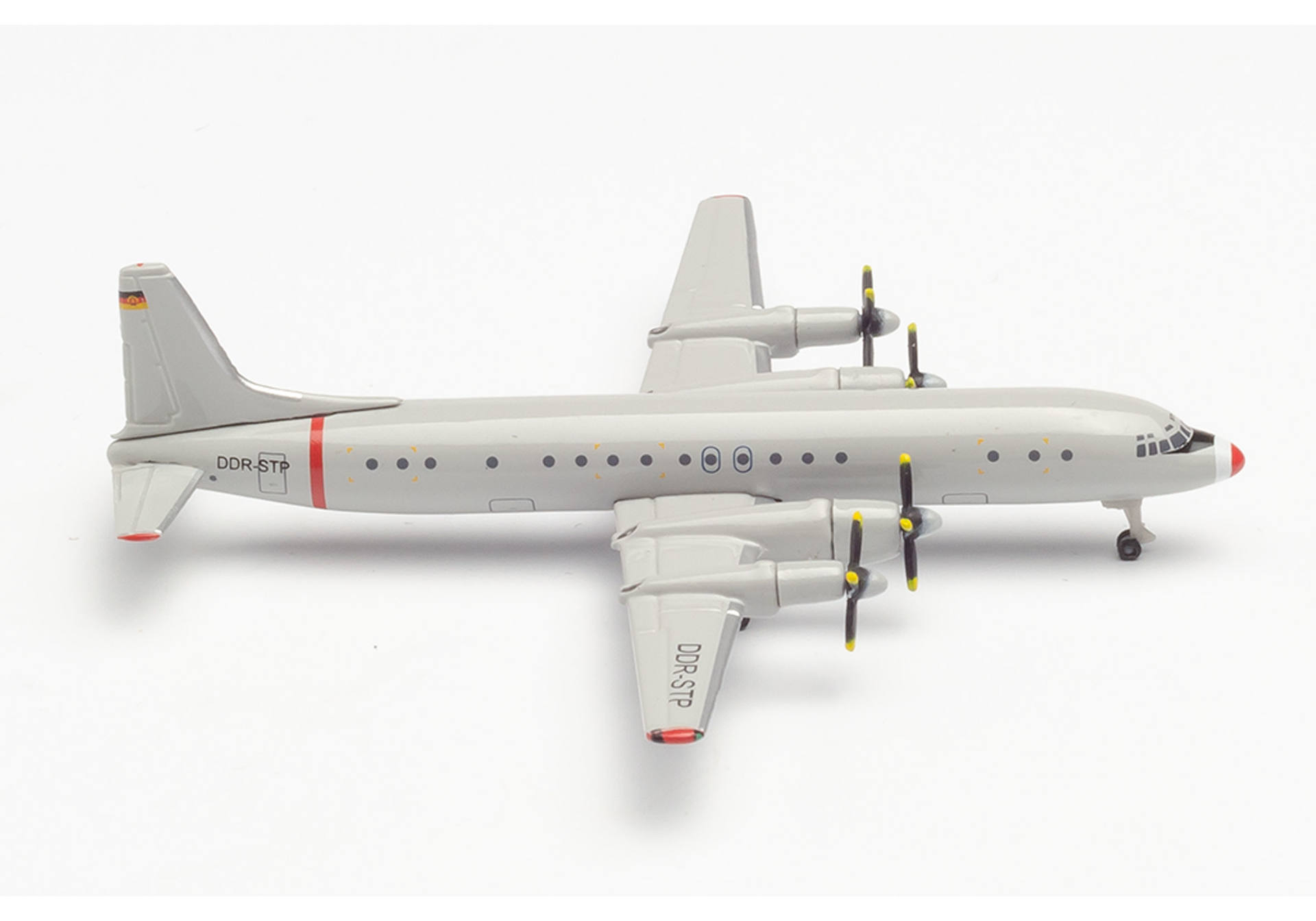 Interflug Technische Prüfung - Flugsicherung Ilyushin IL-18 "Graue Maus"