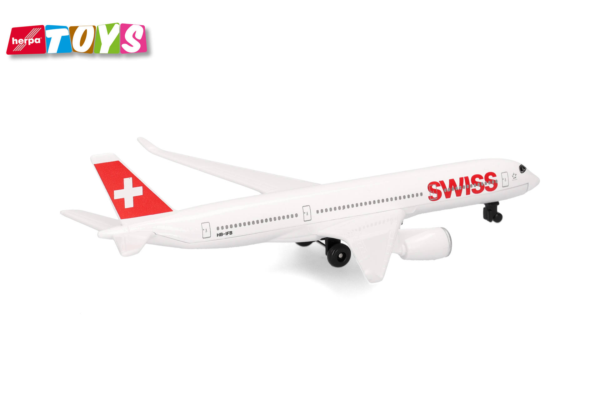 toy airplane, airplane model, Swiss, white aircraft, jet mockup, airplane, aircraft, toy, model, white