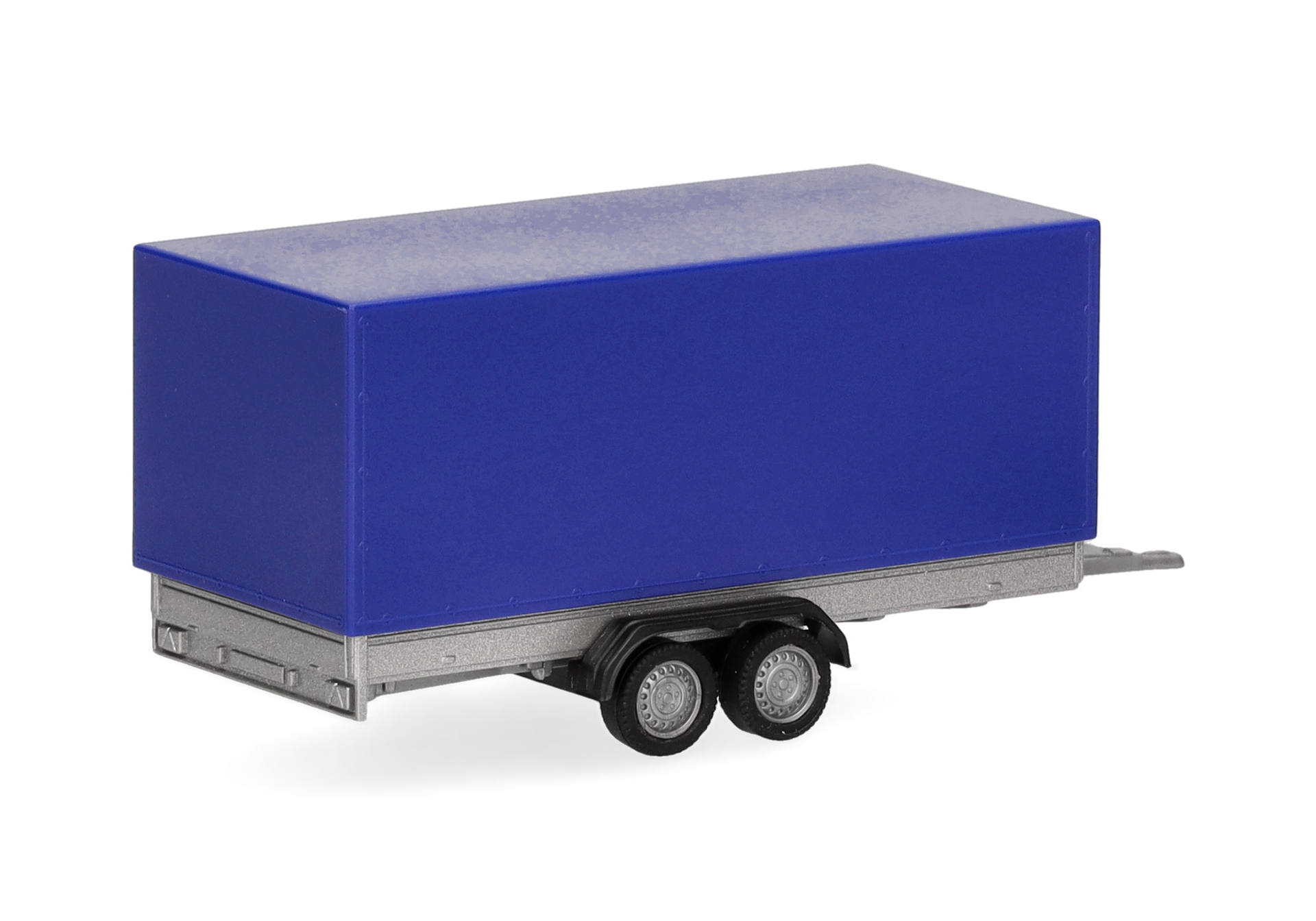 Canvas trailer for passenger cars, 2axles, blue (THW)