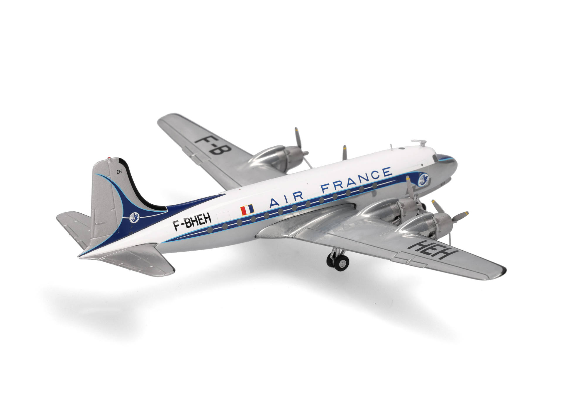 airplane, model plane, propeller, twin-engine, france livery