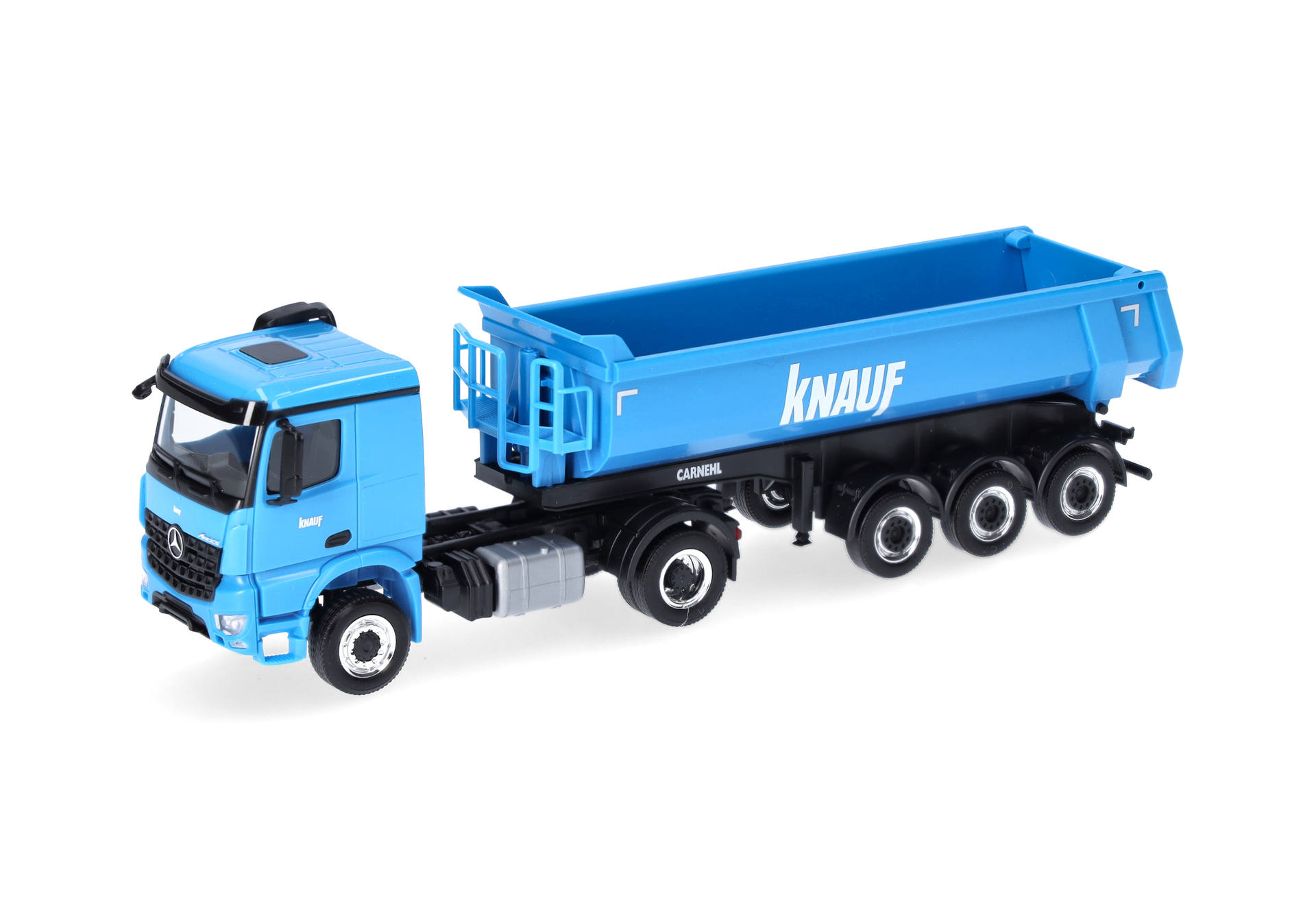 Mercedes-Benz Arocs Classicspace dump semitrailer "Knauf"