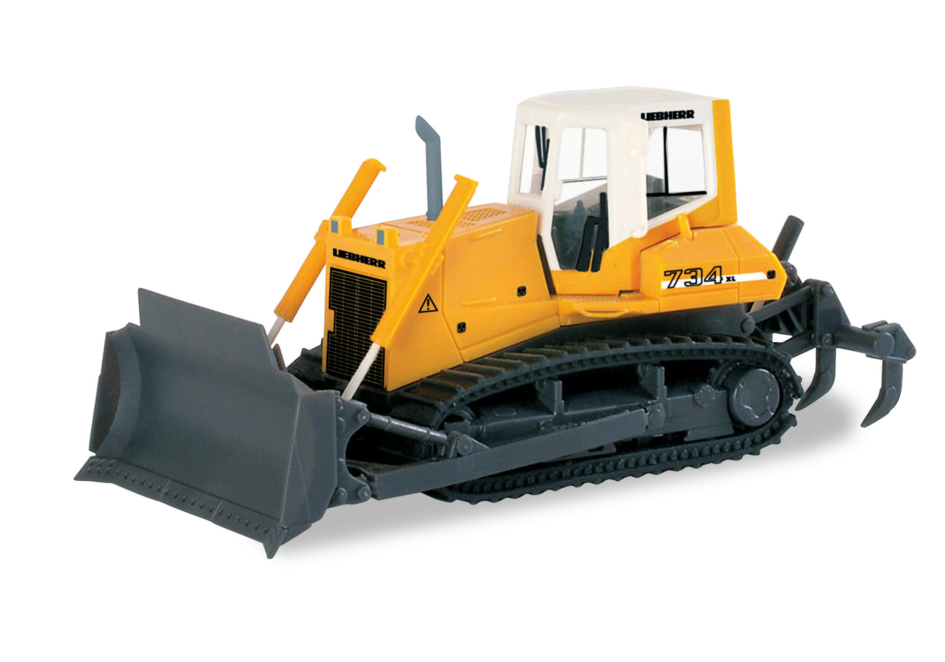 Hračka Liebherr bulldozer - model stavebního stroje