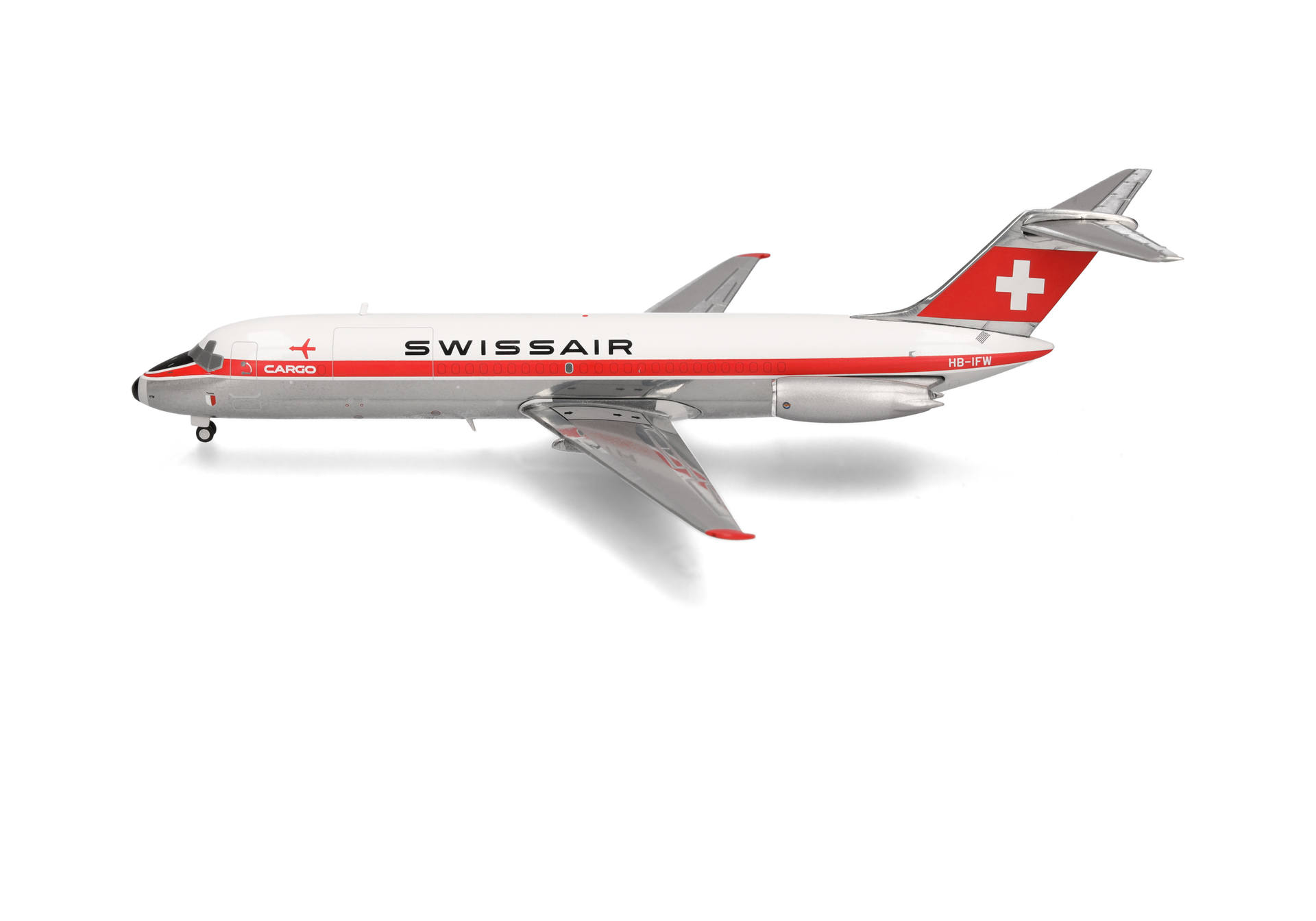 Swissair Douglas DC-9-30F – HB-IFW "Payerne"