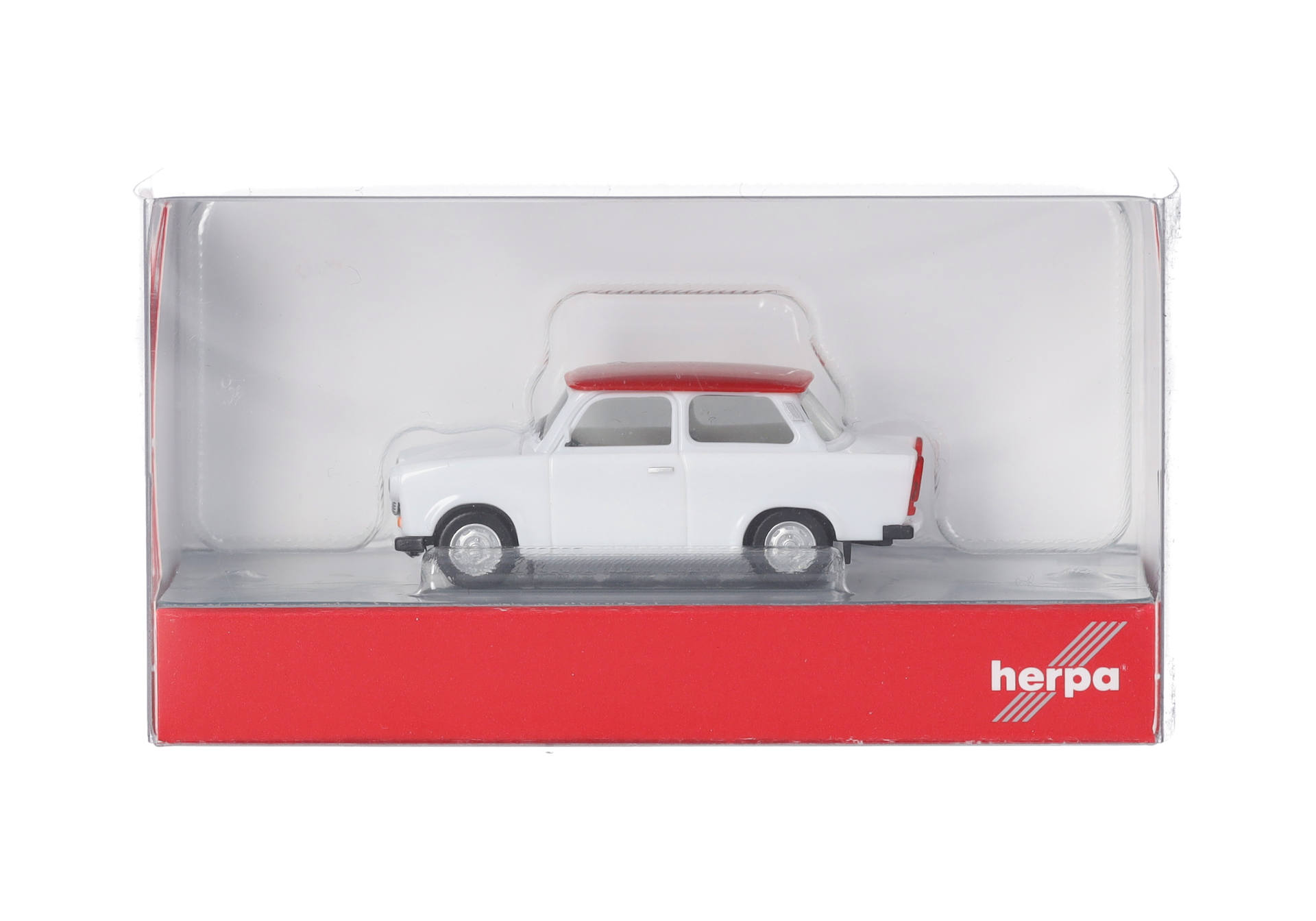 Trabant 601 limousine, white/red