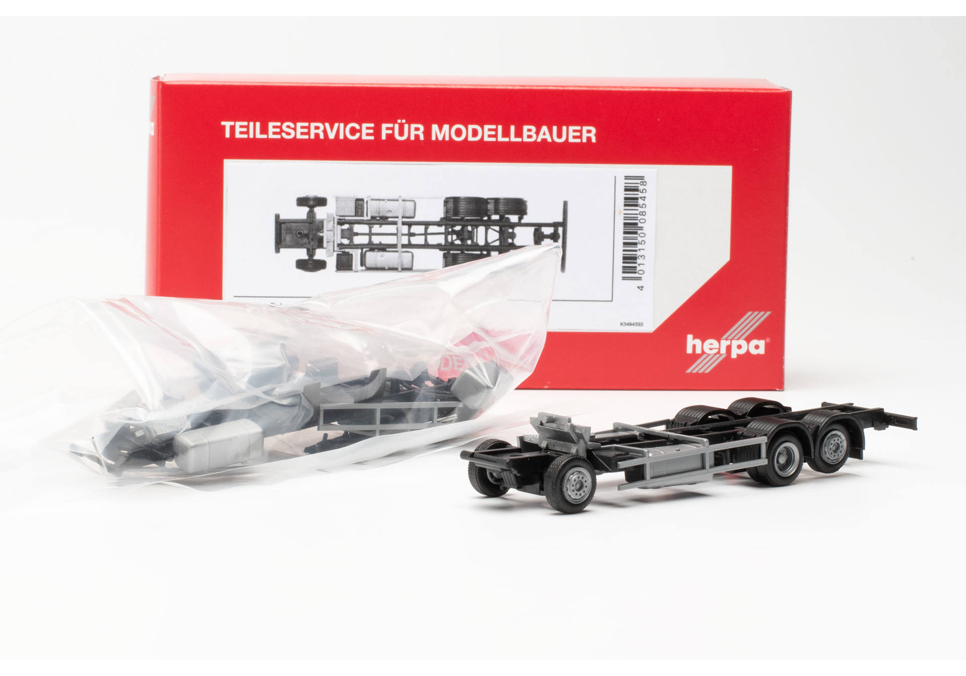 Teileservice Fahrgestell LKW 7,82 m Scania CR/CS 3a, 2 Stück