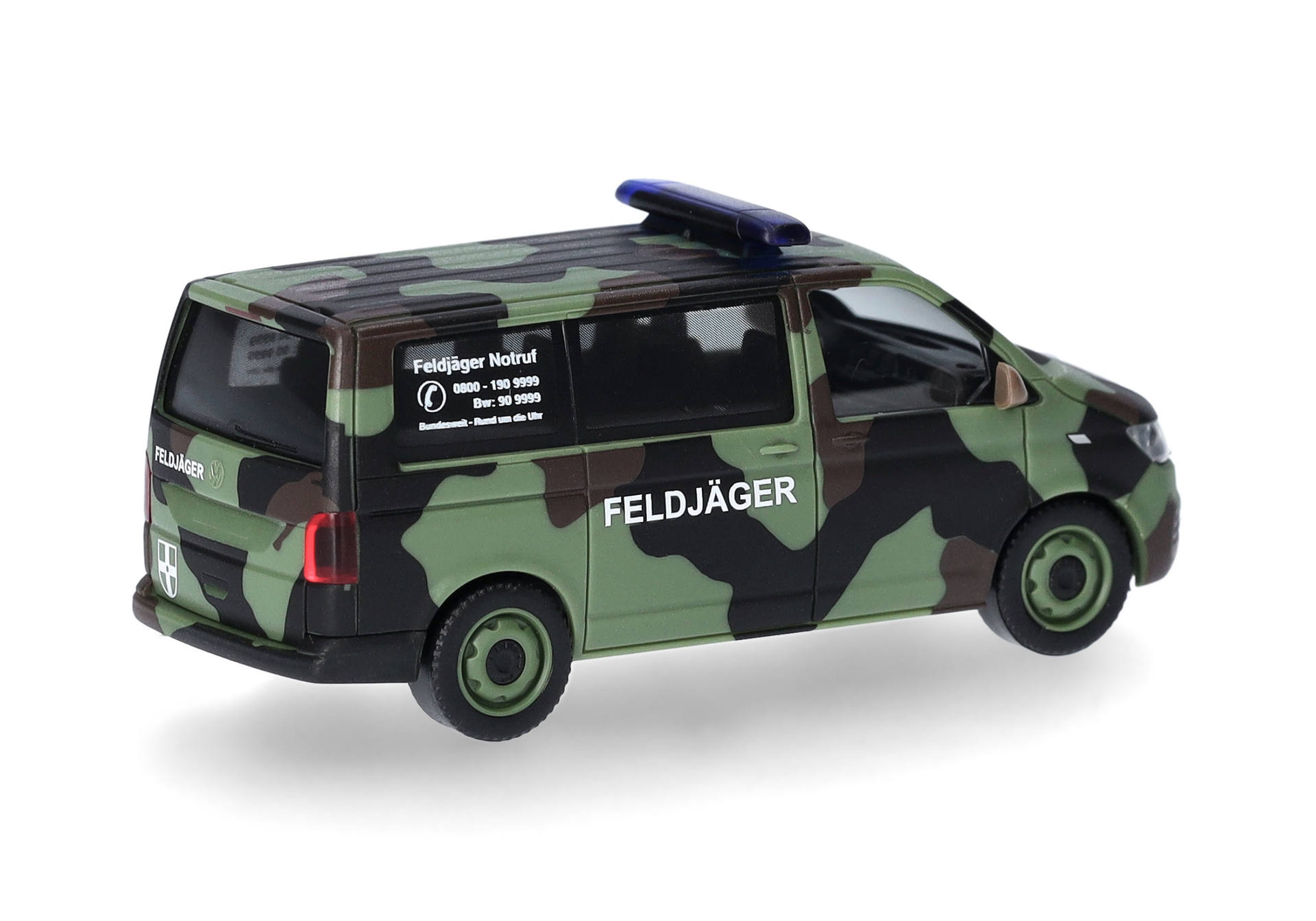Volkswagen (VW) T6.1 bus ,camouflage "Feldjäger"