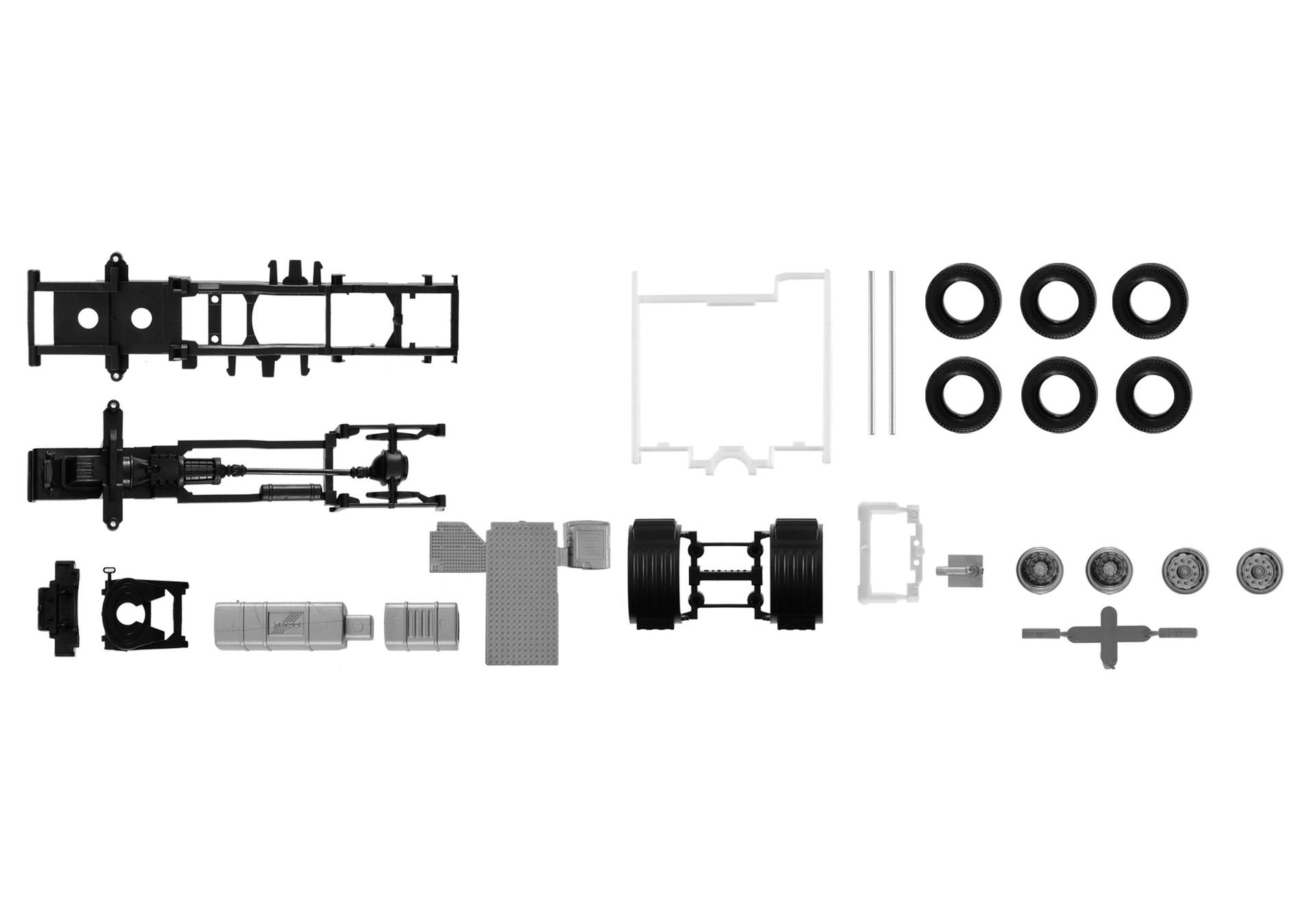 TS Chassis Scania CS 20 without side skirting