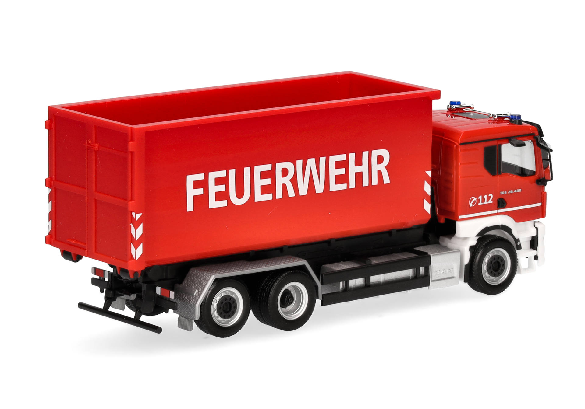 MAN TGS TN Abrollmulde U-Box „Feuerwehr“