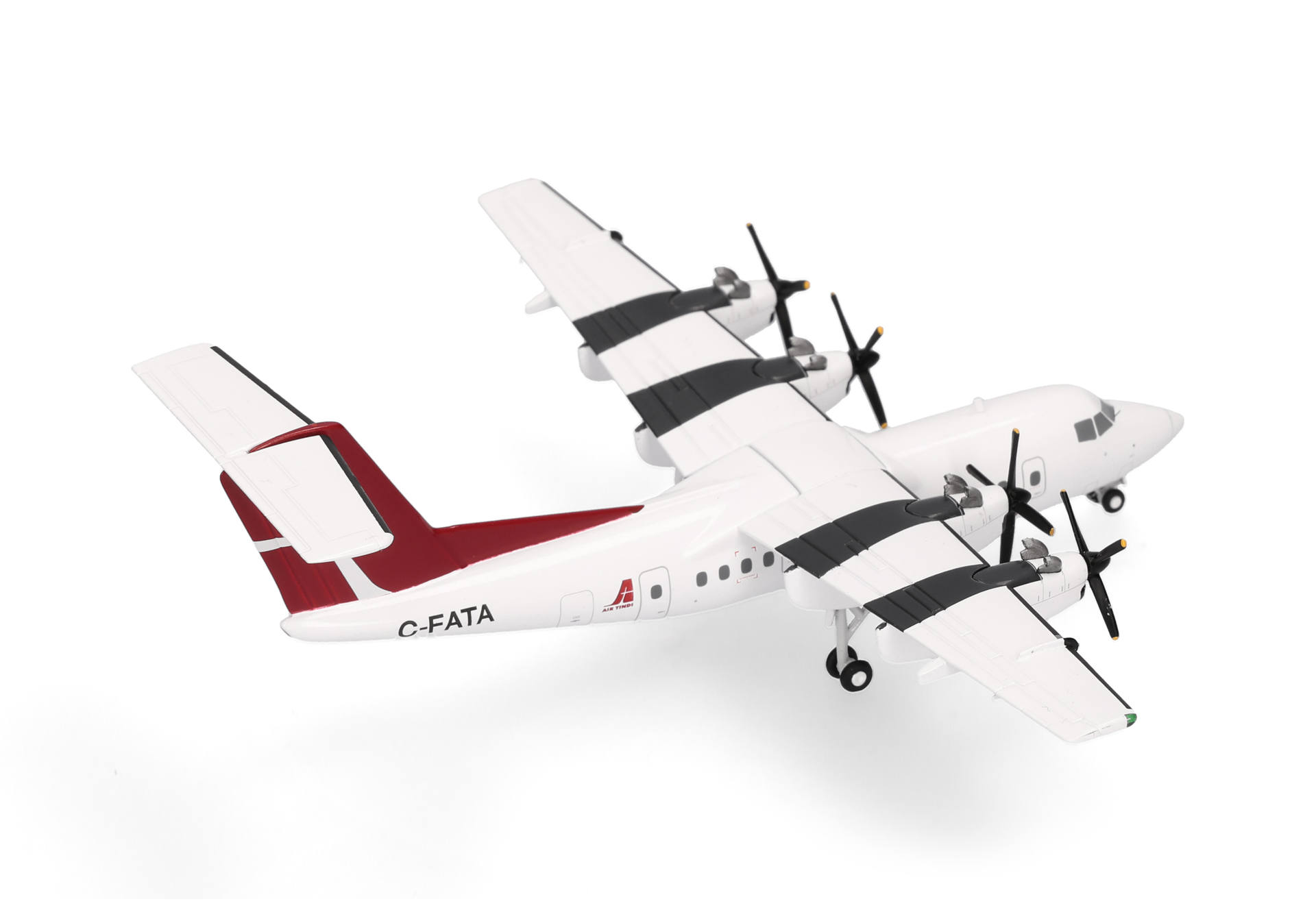 airplane, model, turboprop, white/red, dual-prop