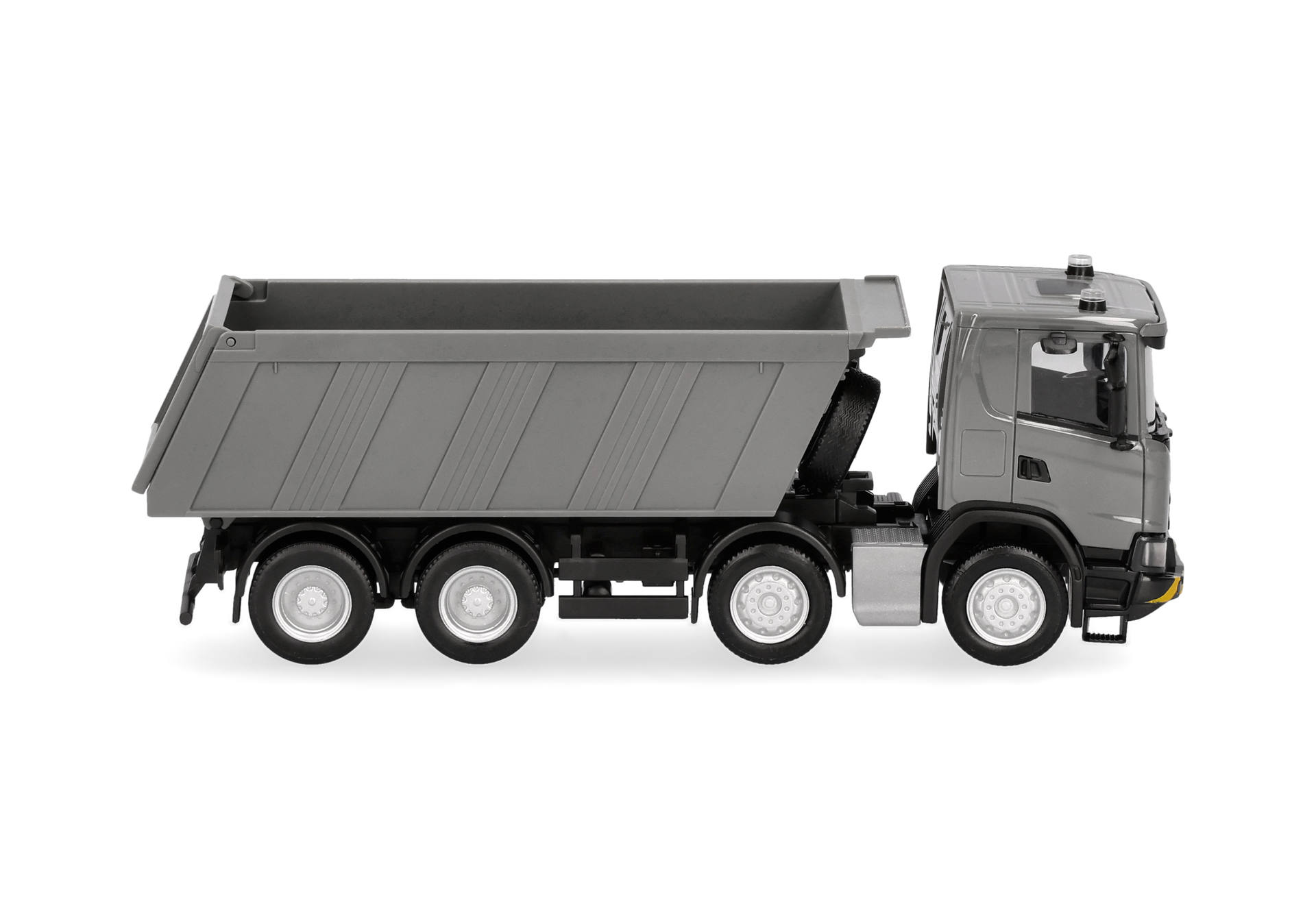 dump truck, truck bed, six wheel, cargo vehicle, mono color