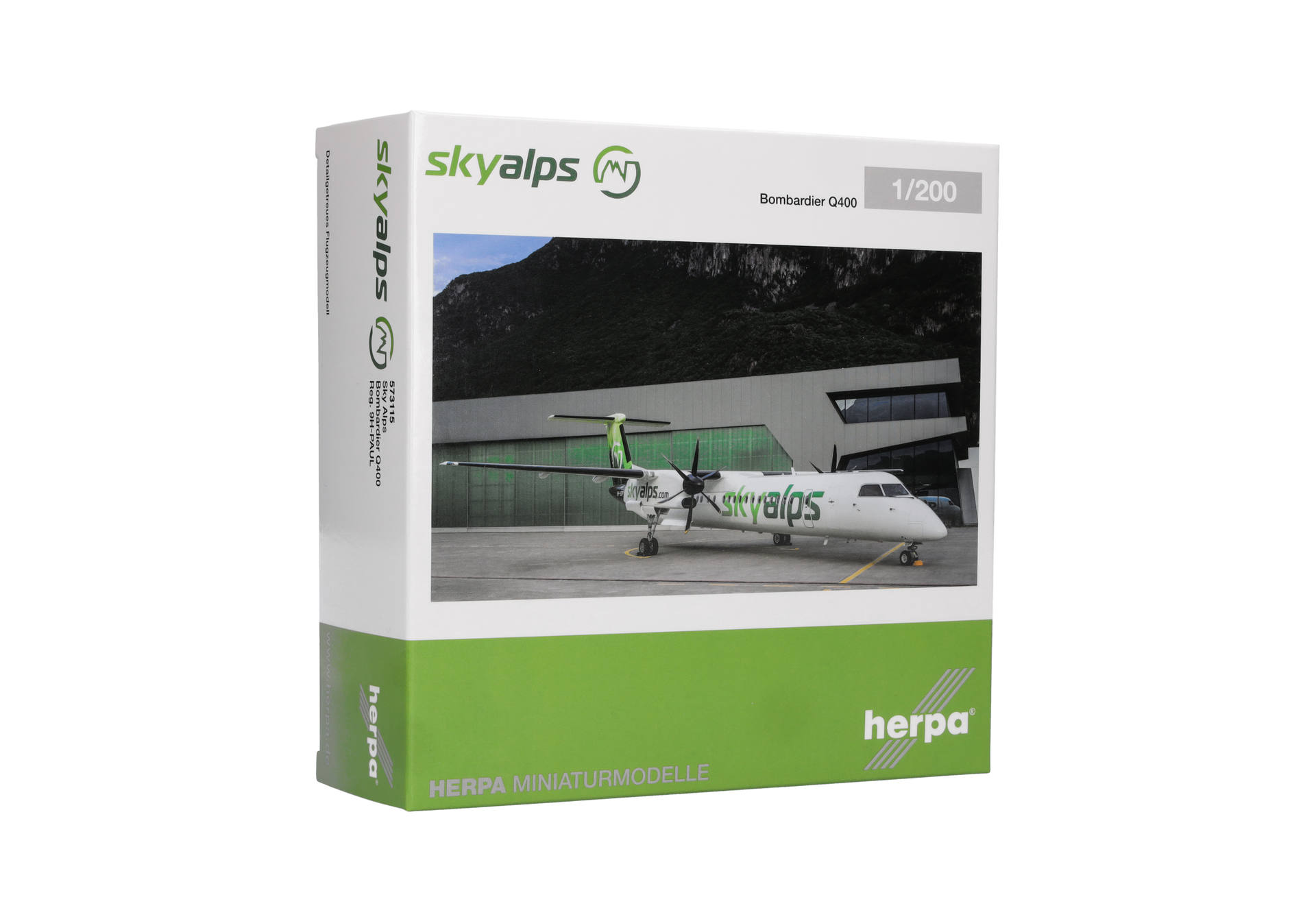 Sky Alps Bombardier Q400 - 9H-PAUL