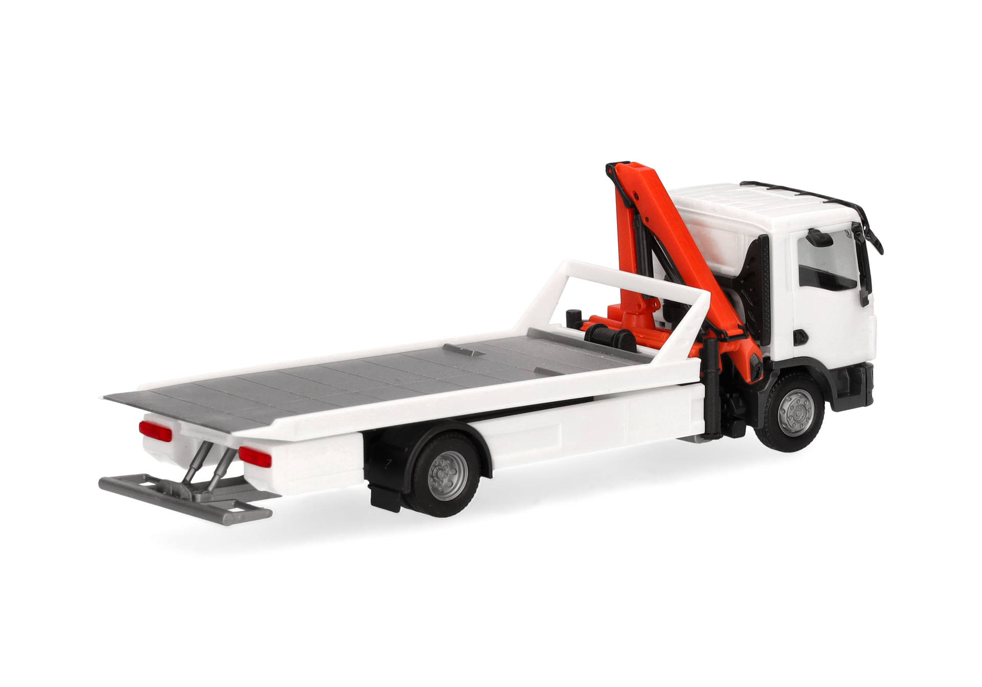 Herpa MiniKit: MAN TGL Plateau tow truck with crane (1 piece)