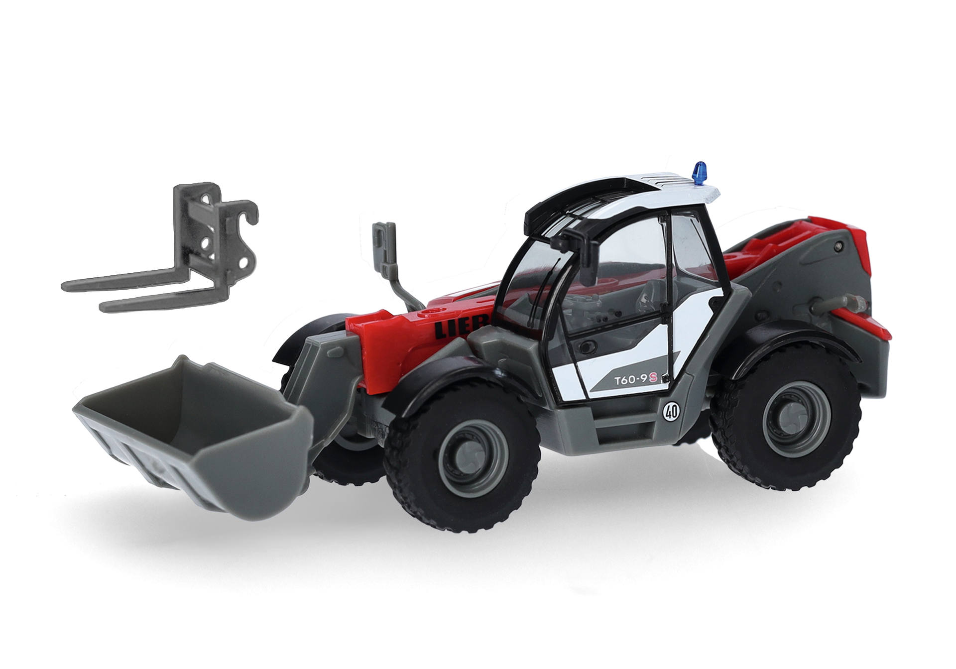 Hračka Liebherr telescopic - model stavebního stroje