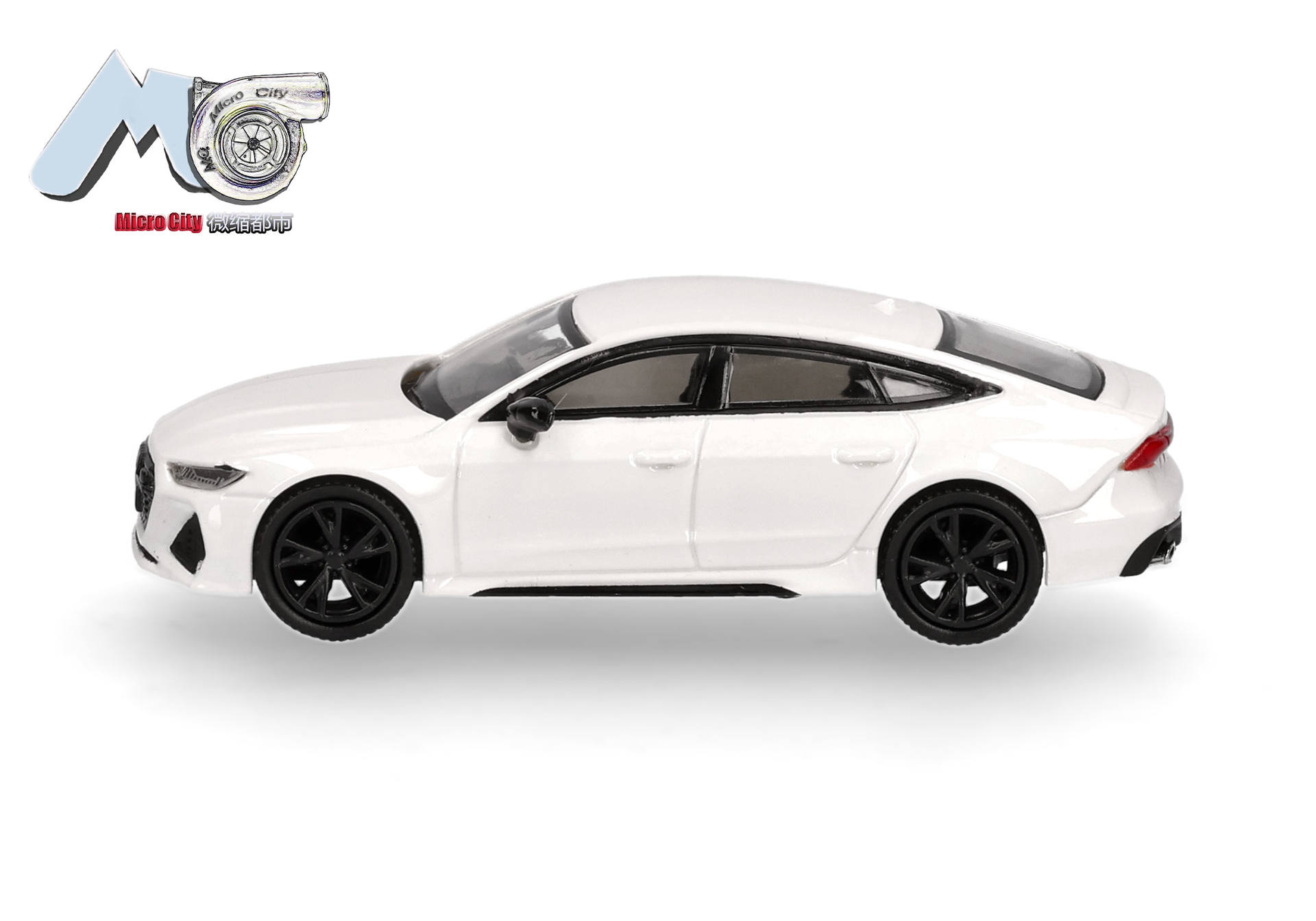 MicroCity: Audi RS7, weiß