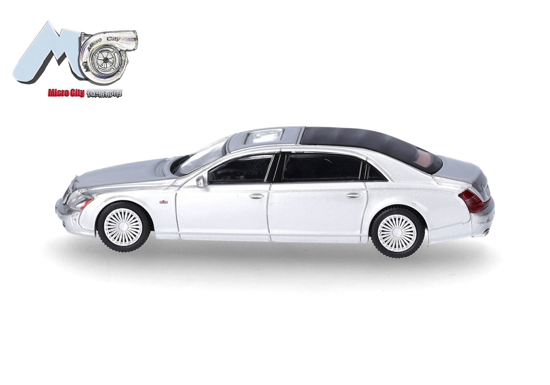 MicroCity: Maybach 62S, silver (2002-2013)