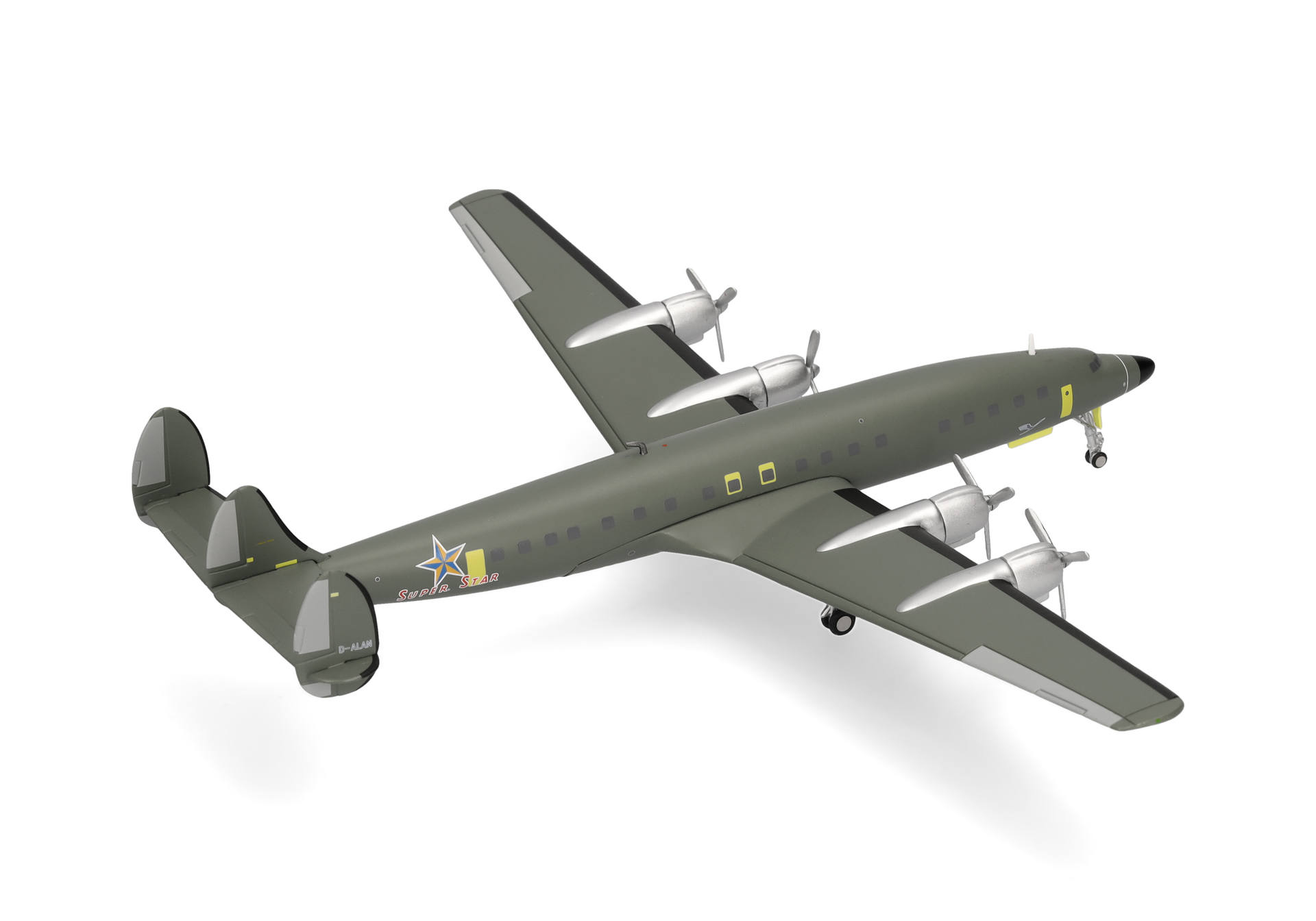 military aircraft, propeller plane, twin-engine, olive drab, cargo/transport