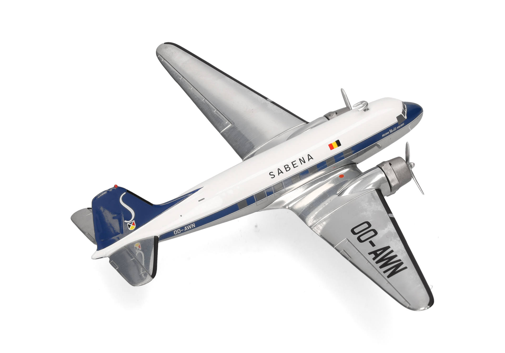 Sabena Douglas DC-3, OO-AWN