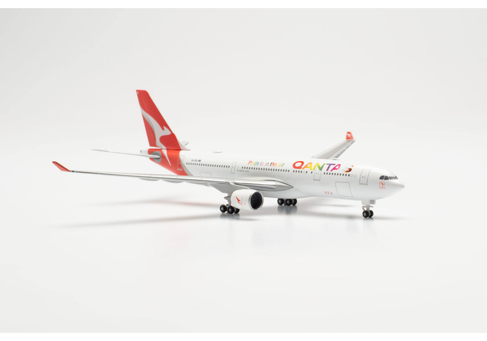 Qantas Airbus A330-200 "Pride is in the Air" – VH-EBL "Whitsundays"