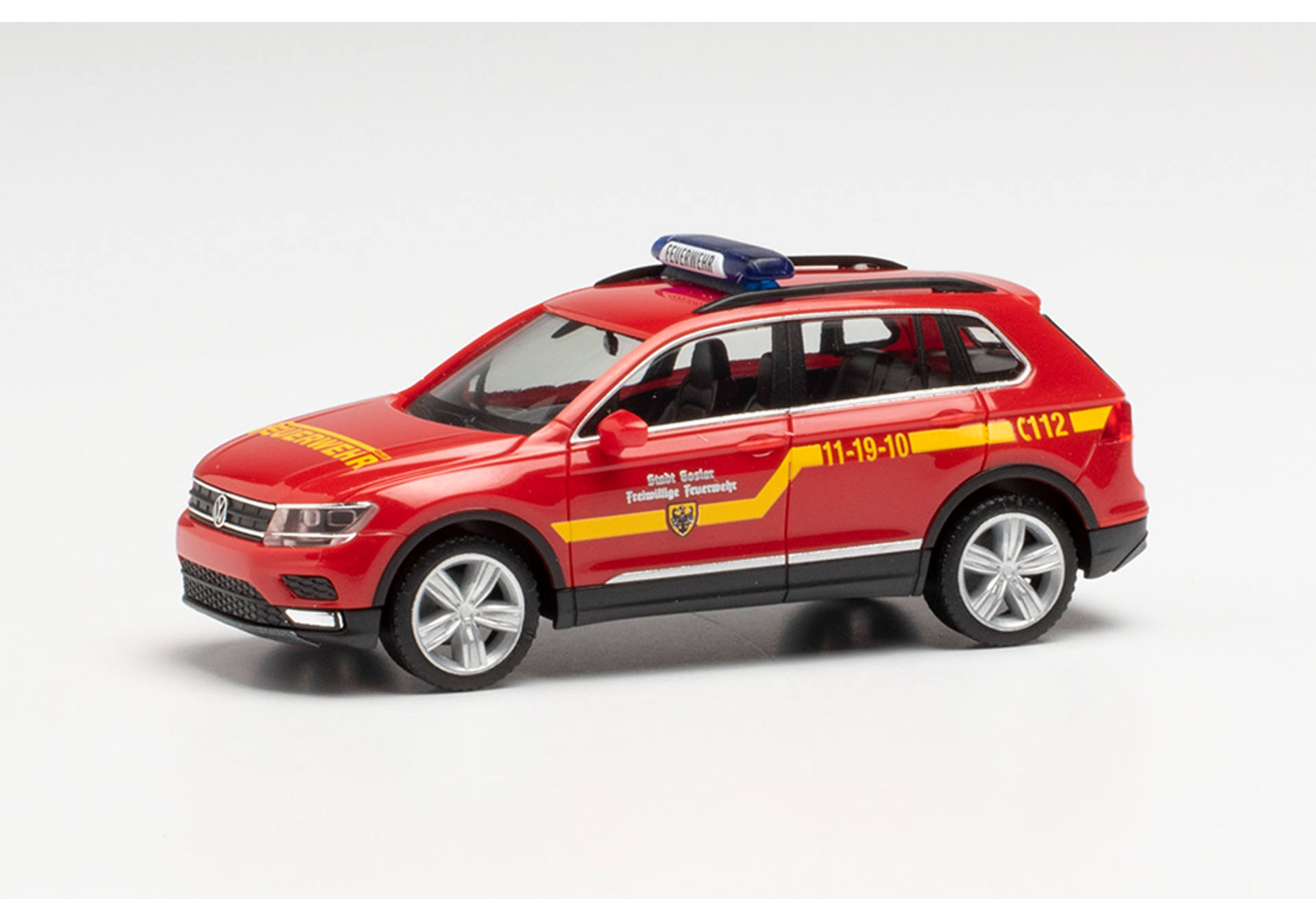 Volkswagen (VW) Tiguan command vehicle ambulance "Fire brigade Goslar"