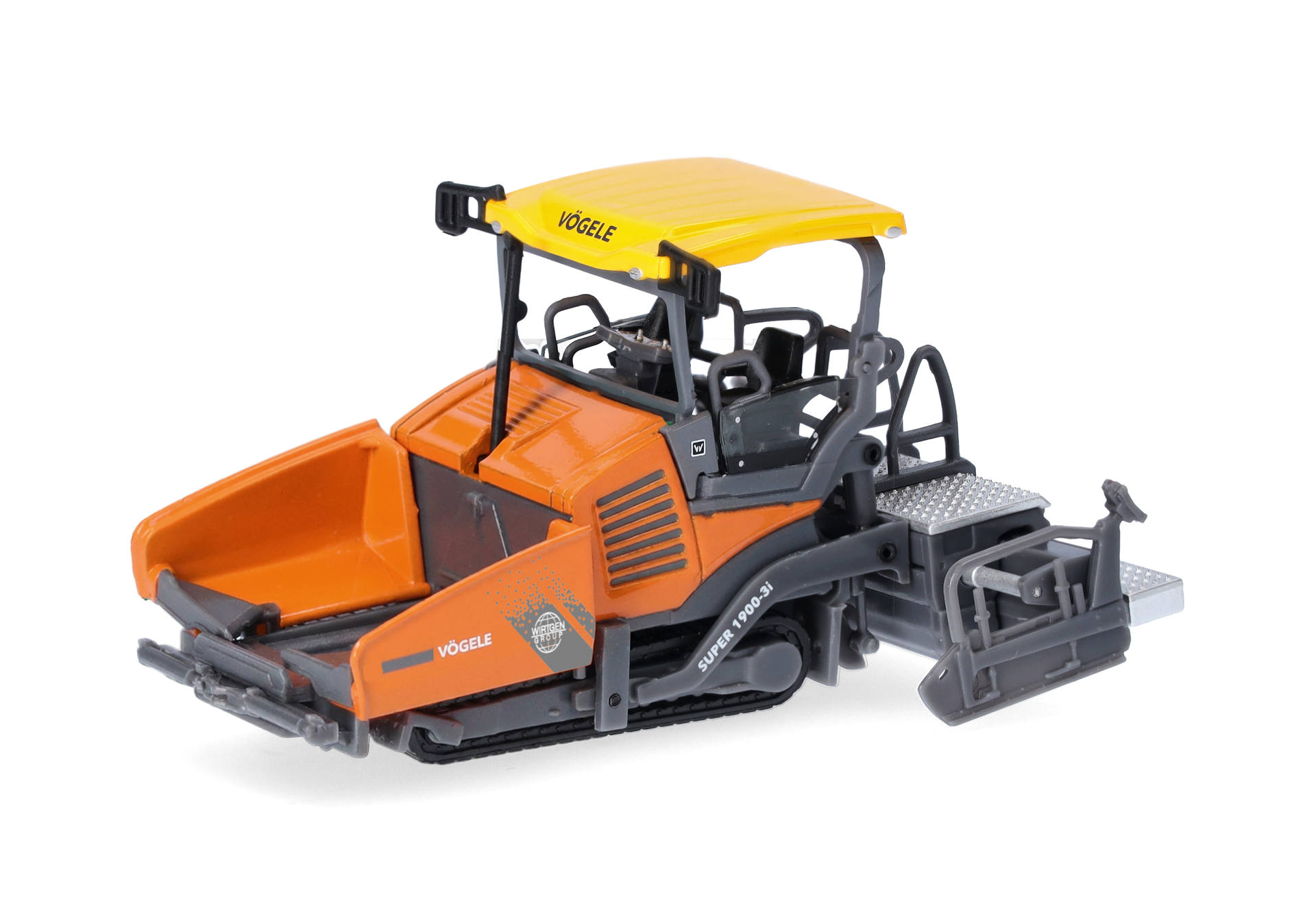 Schneepflug, orangefarbiges Gerät, Baufahrzeug, Schiebemöhre, Modellspielzeug