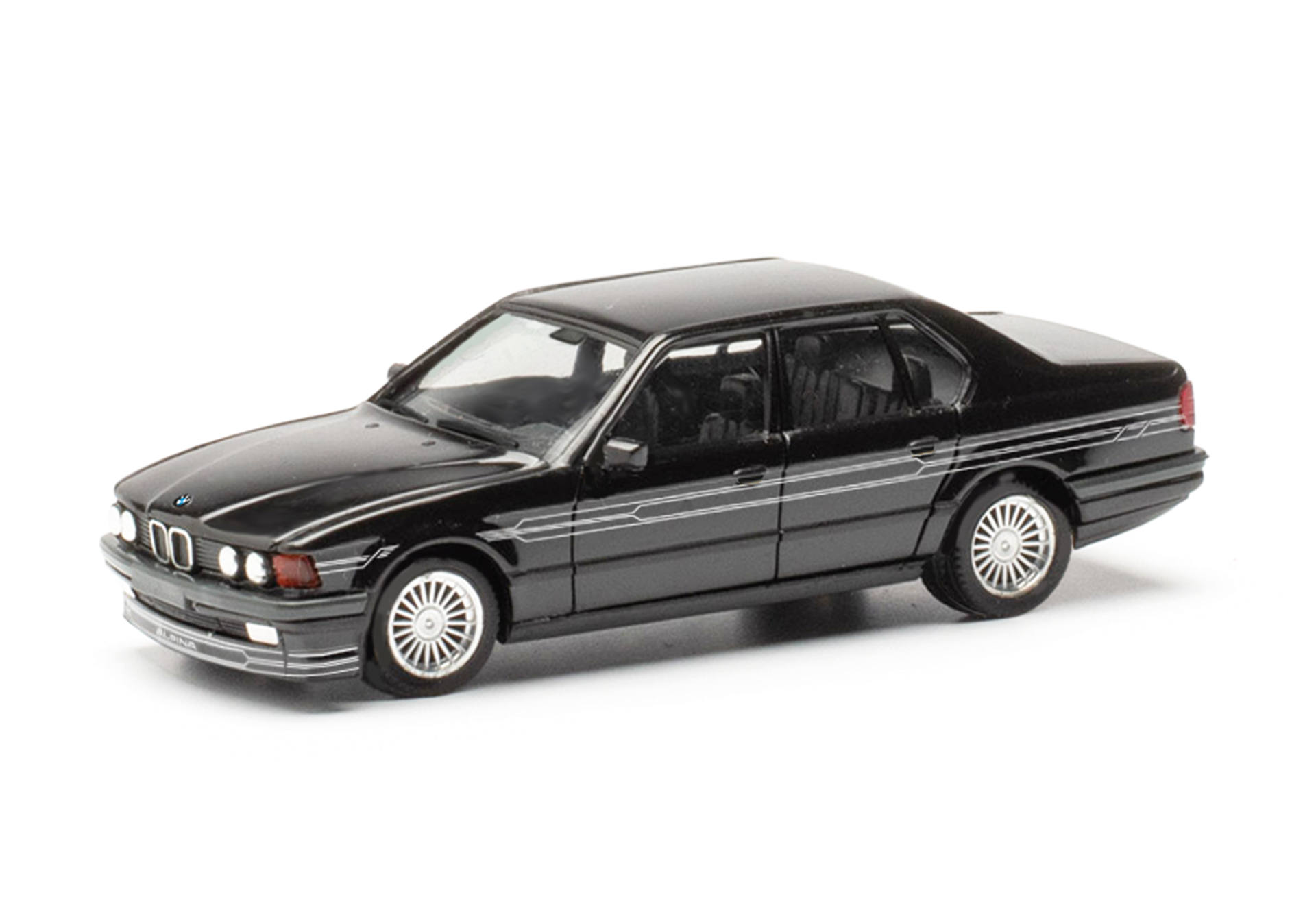 BMW Alpina B11 3,5, schwarz, Dekor silber