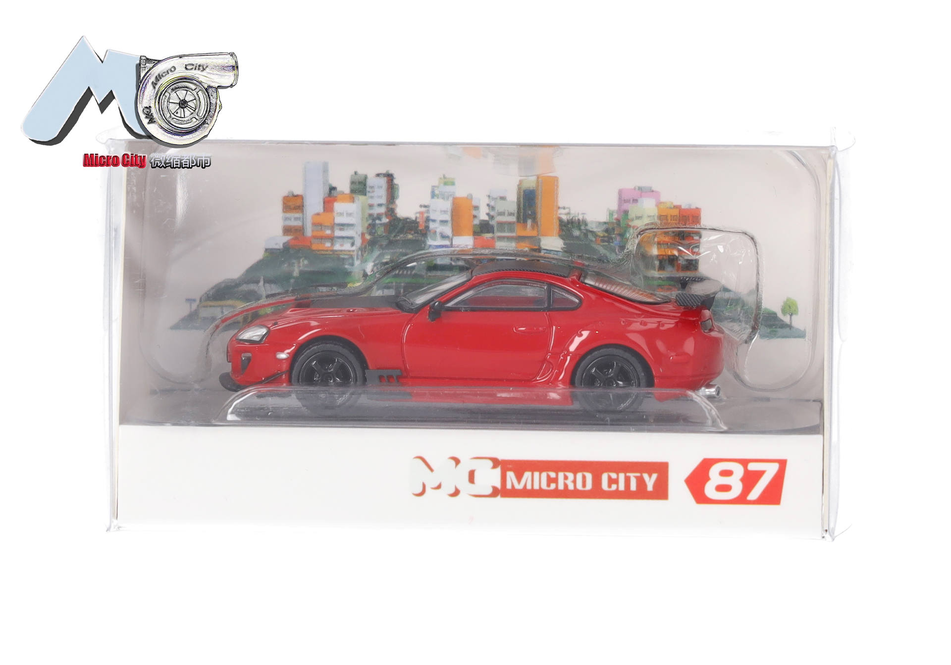 MicroCity: Toyota Supra, red (1993-2002)