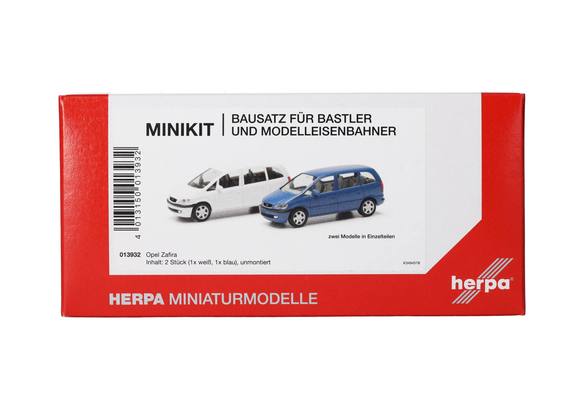 MiniKit Opel Zafira (2 pieces)