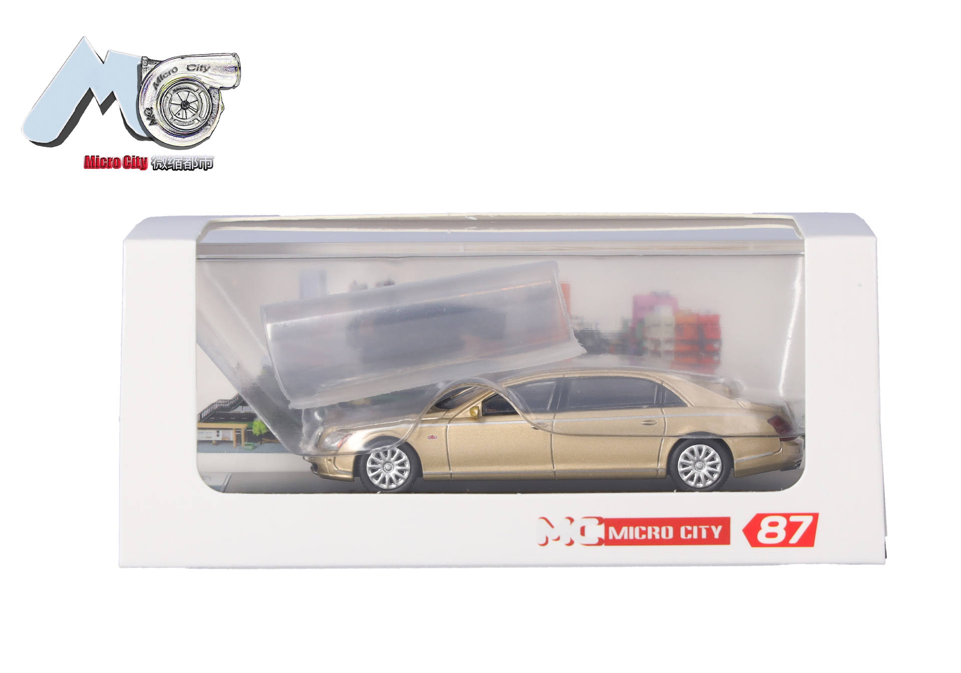 MicroCity: Maybach 62S, gold (2002-2013)