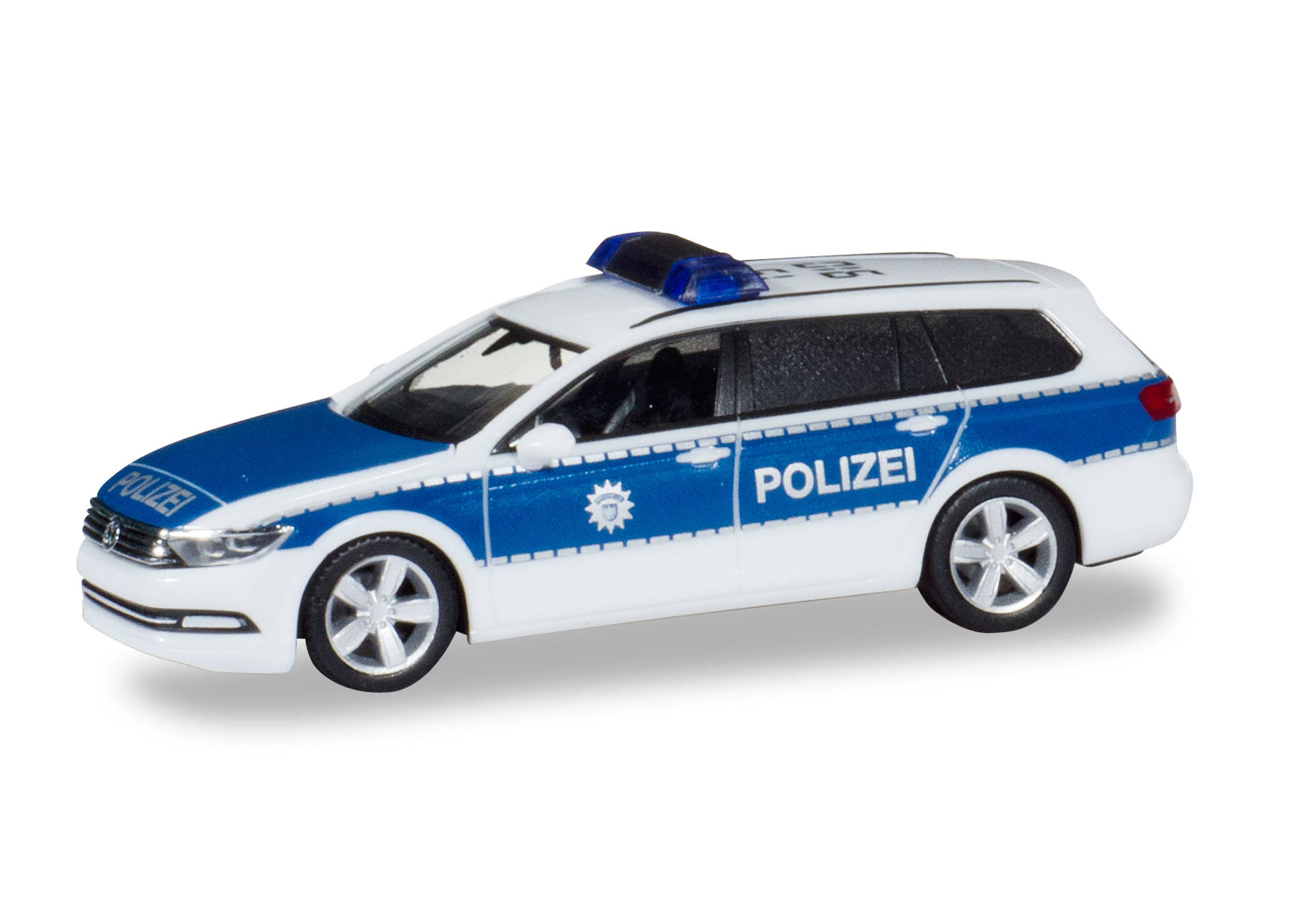 Volkswagen (VW) Passat Variant "Federal Police"Roof Registration "15-910"
