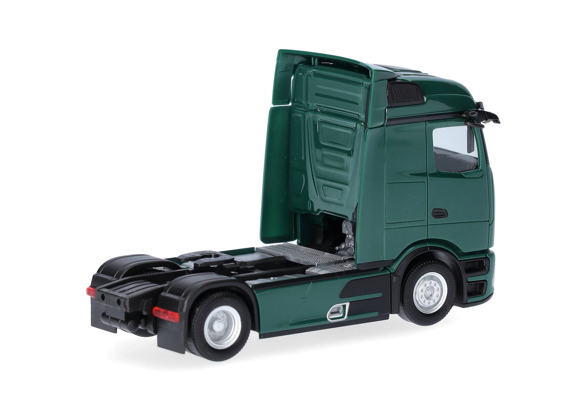 truck, cab, tractor, green, model