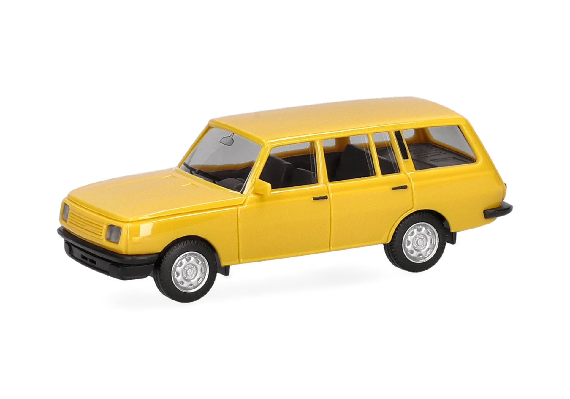 toy car, station wagon, yellow, miniature, model car
