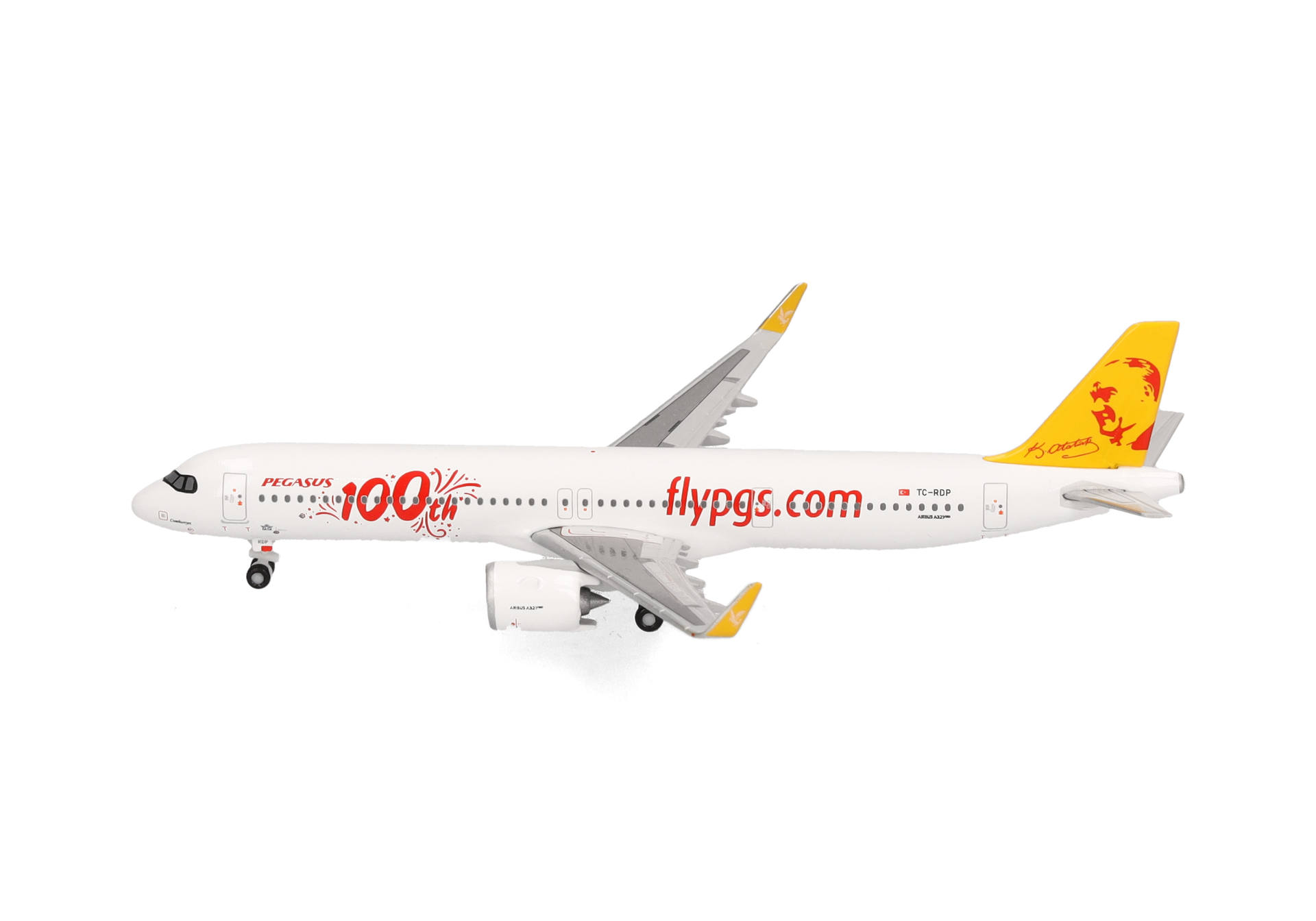 Pegasus Airlines Airbus A321neo "100th" –TC-RDP