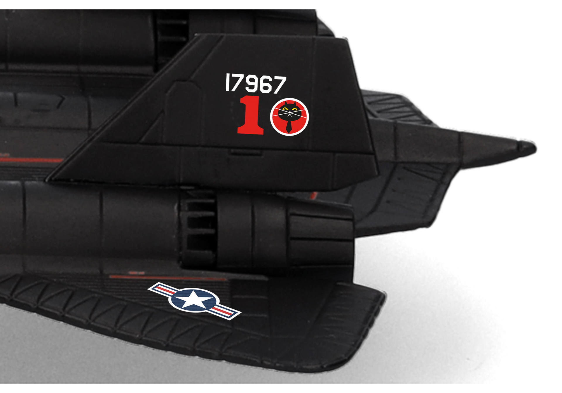 black vehicle, jet plane, futuristic jet, twin engine, military decal