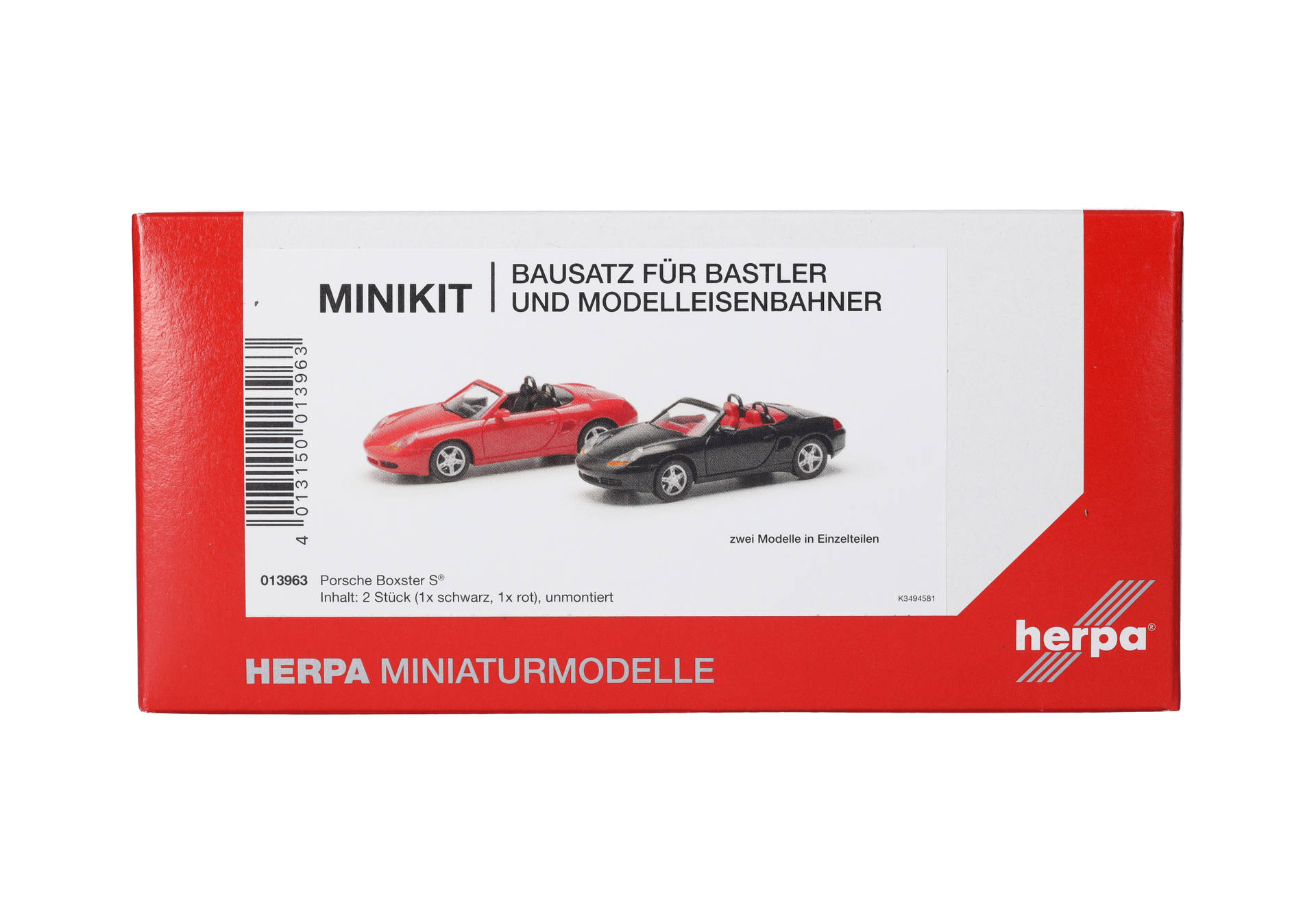 Herpa MiniKit: Porsche Boxster S, 2 pieces