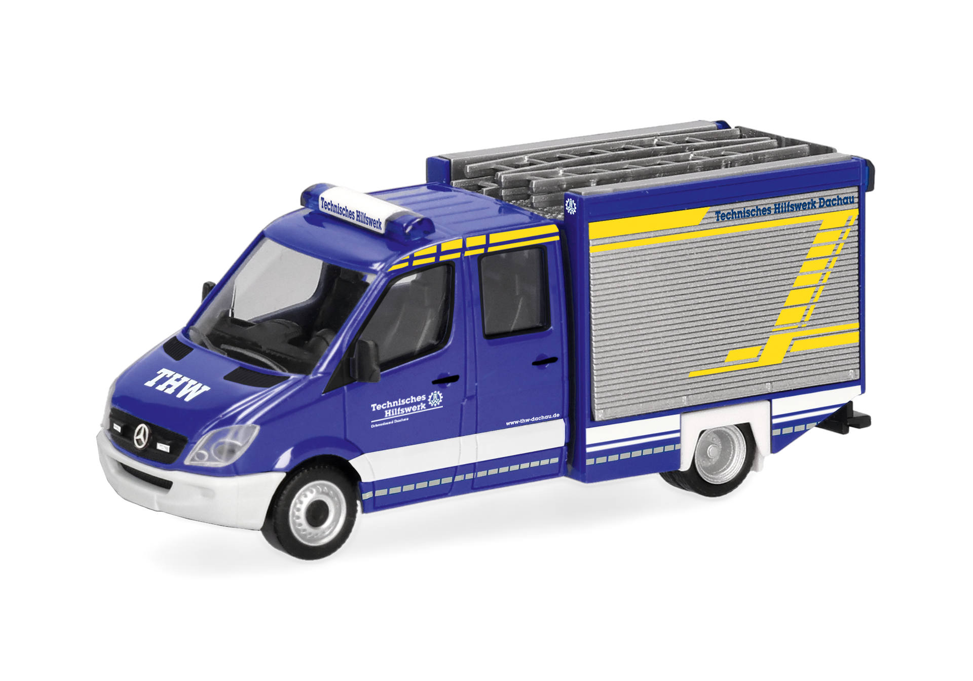 toy, truck, emergency, blue, ladder
