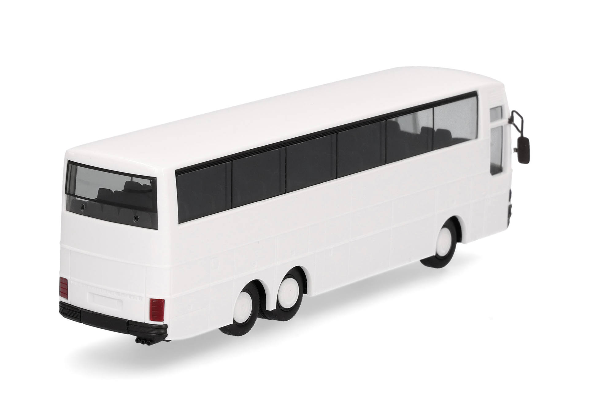 Buss, Miniatur, Weiß, Reisebus, fensterreich