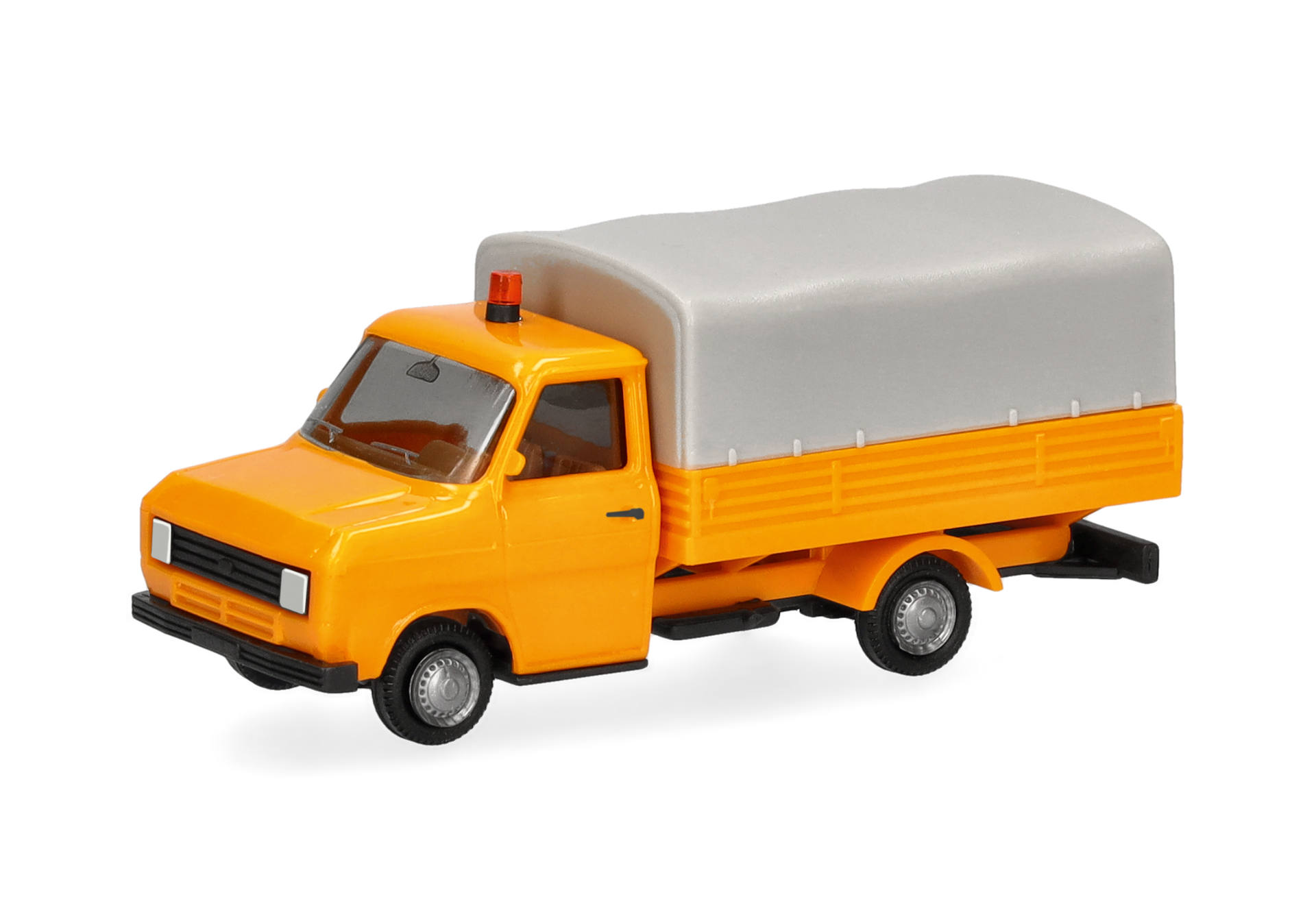 Herpa Basic: Ford Transit tarpaulin, municipal orange