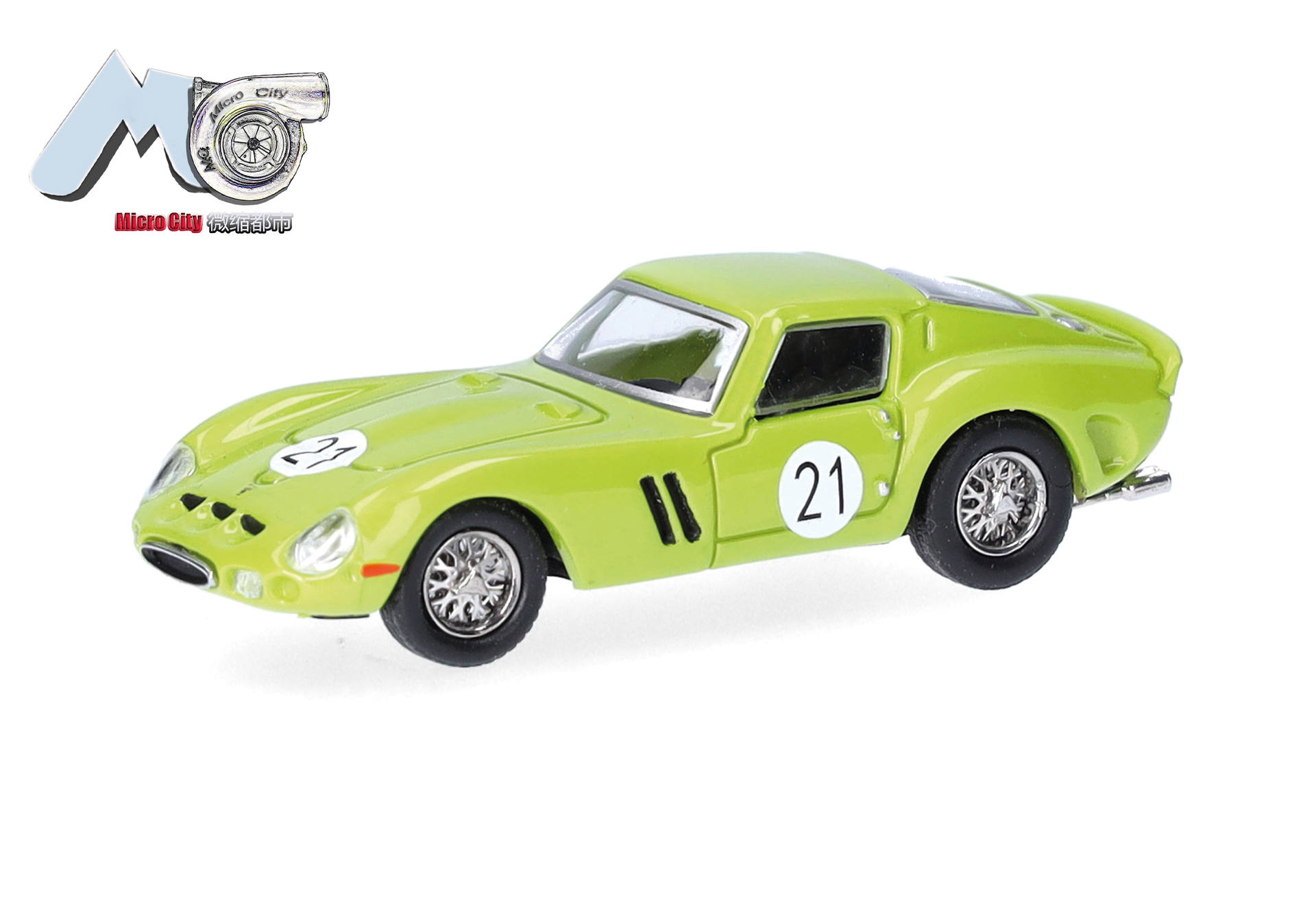 MicroCity: Ferrari 250 GTO "21", grün
