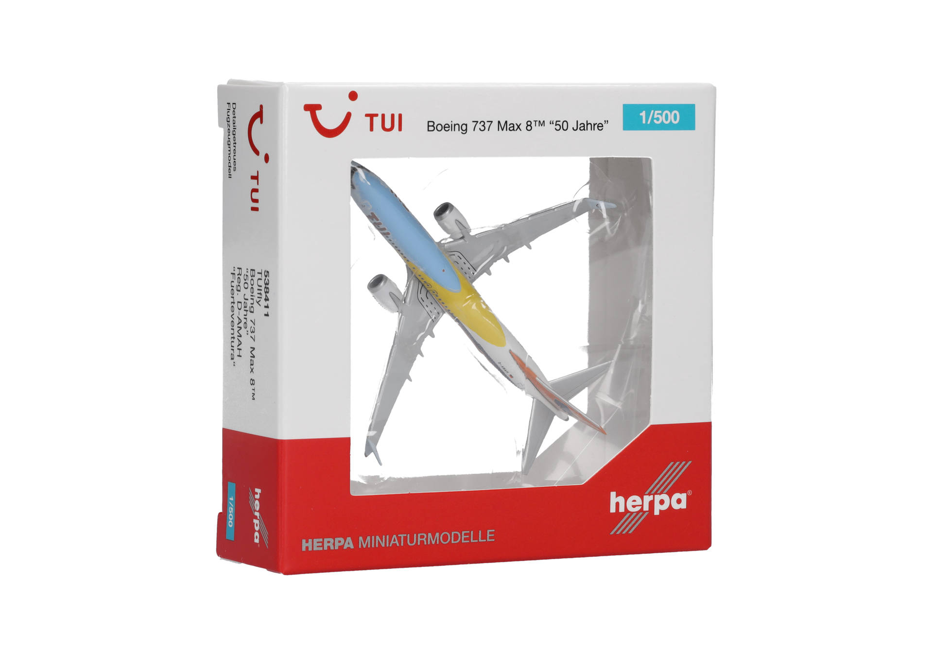 TUIfly Boeing 737 Max 8 "50 Years" - D-AMAH "Fuerteventura"
