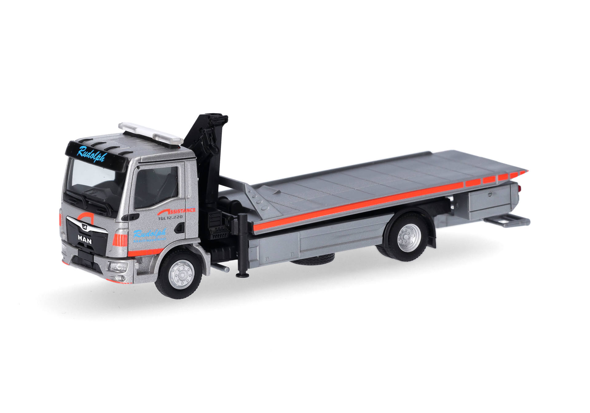 MAN TGL CC tow truck "Abschleppdienst (Towing Service) Rudolph"
